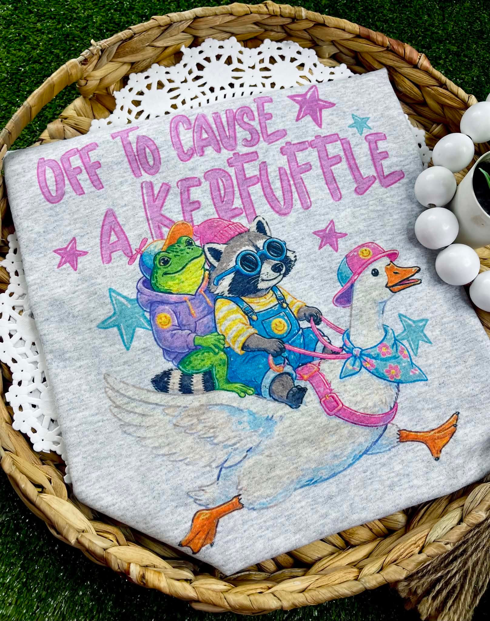 Off to Cause a Kerfluffle (Tee)