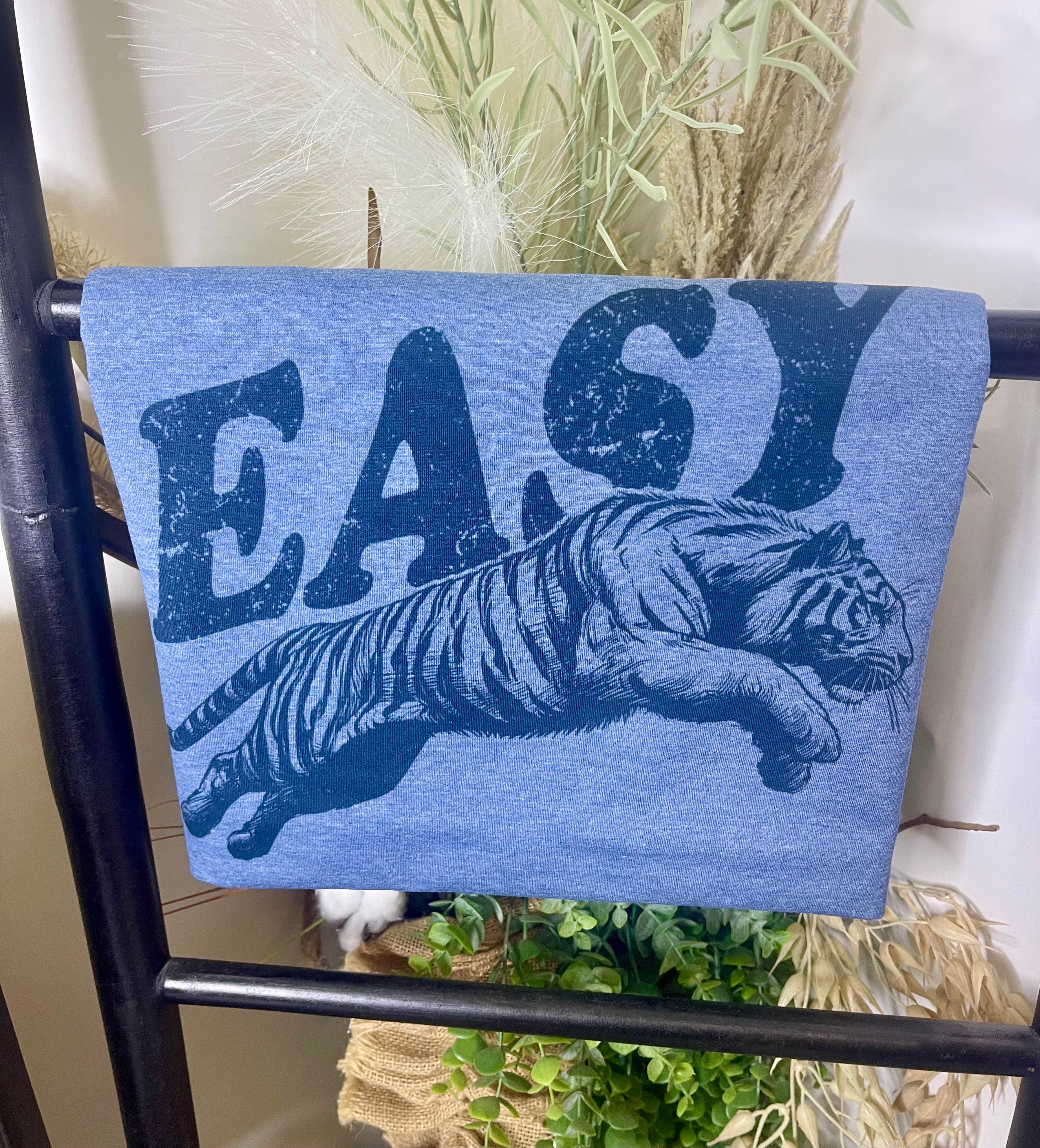 Easy Tiger Blue (Softstyle Tee)