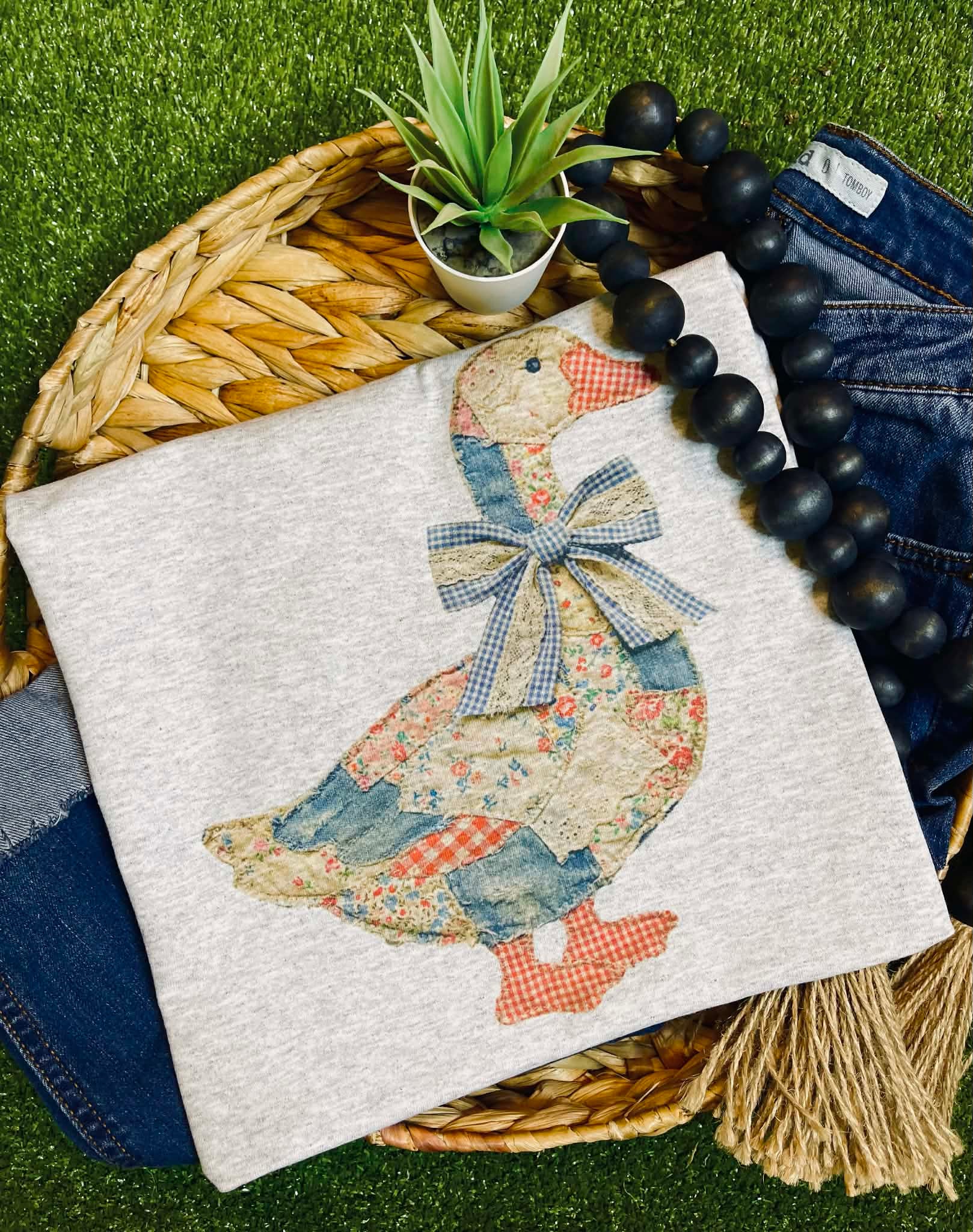 Patchwork Goose (Tee)
