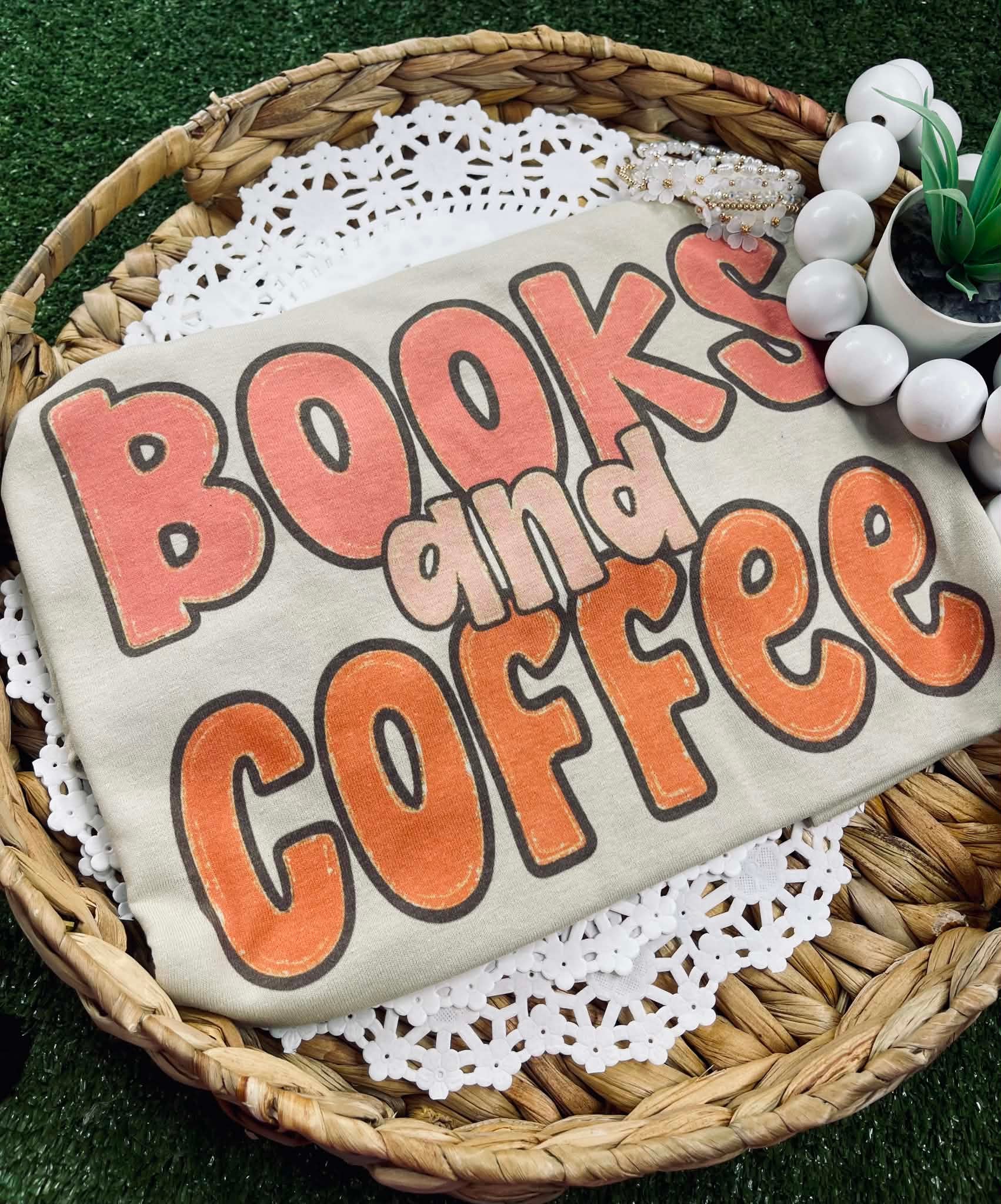Books and Coffee (Tee)