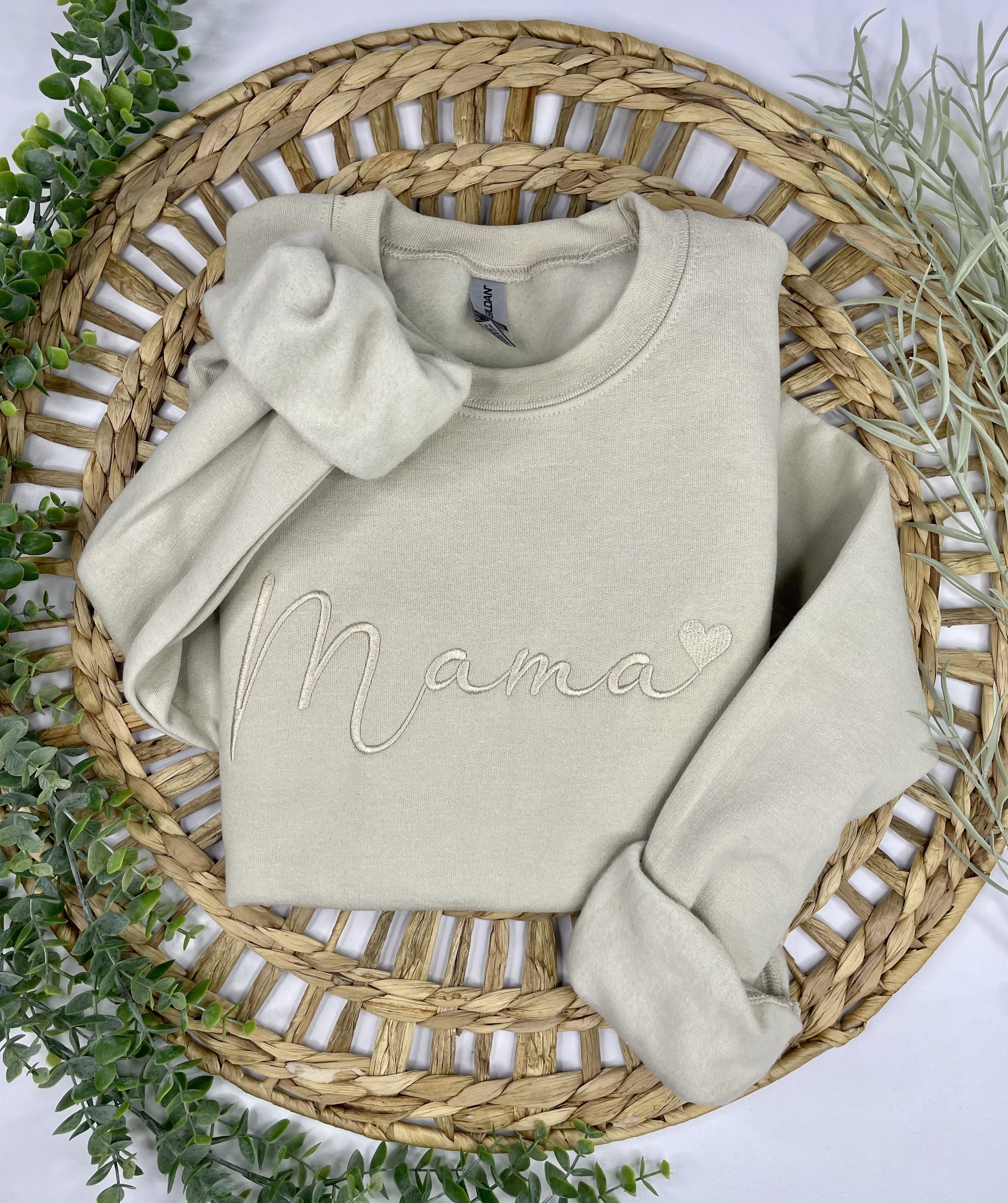 Mama Tan (Embroidered Sweatshirt)