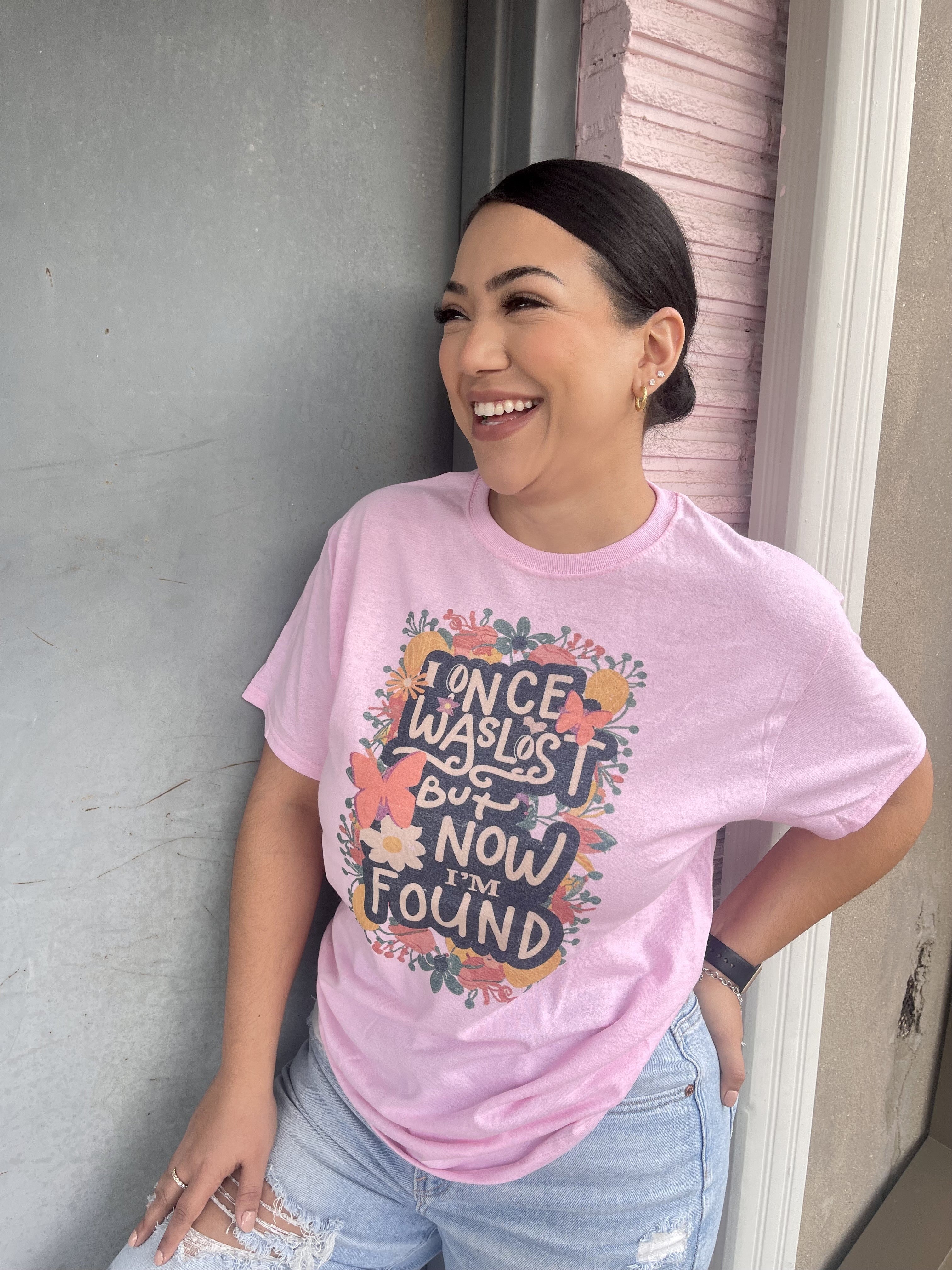 I once was lost (Tee) — another view