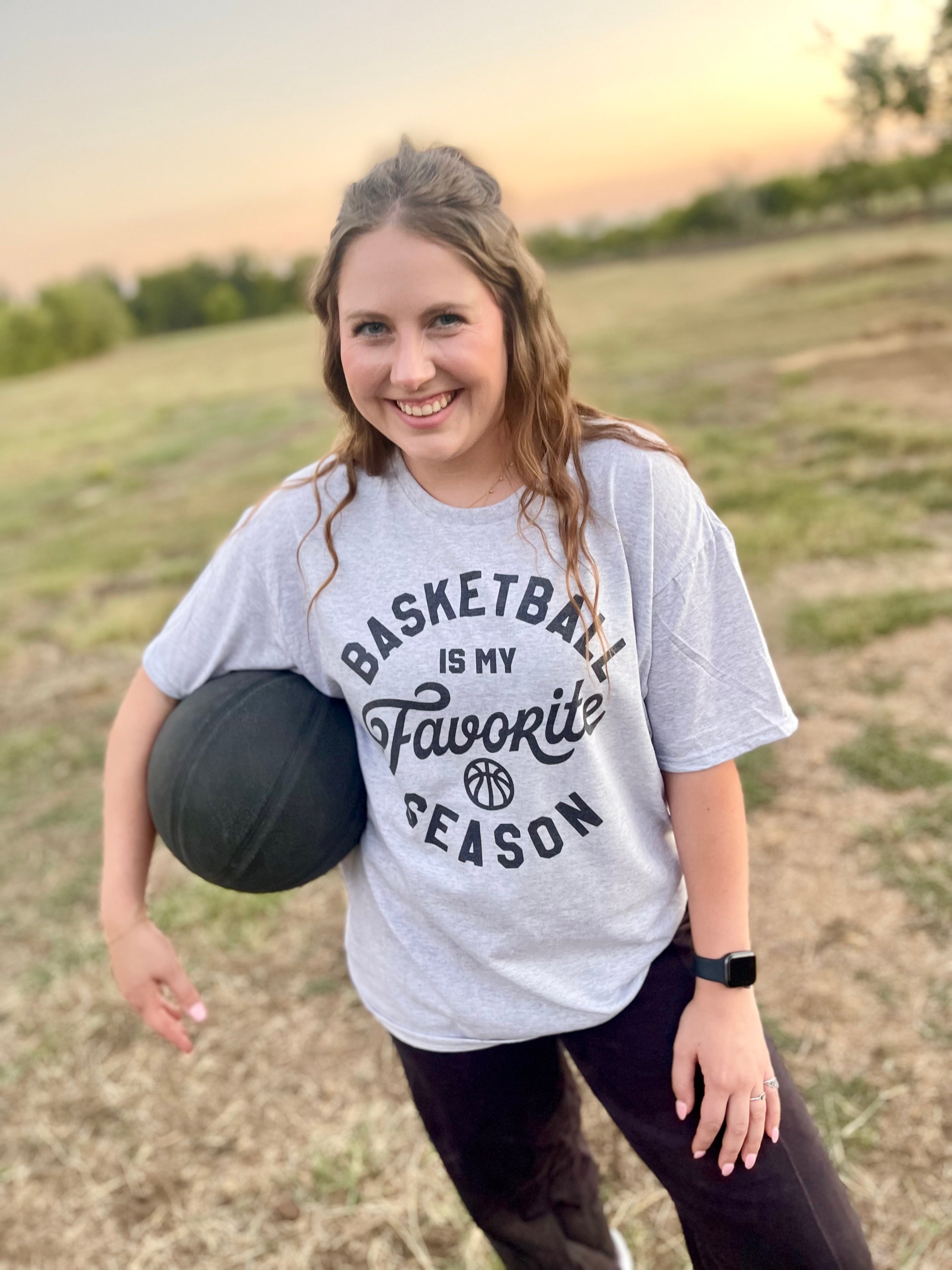 Basketball is My Favorite Season (Tee) — another view