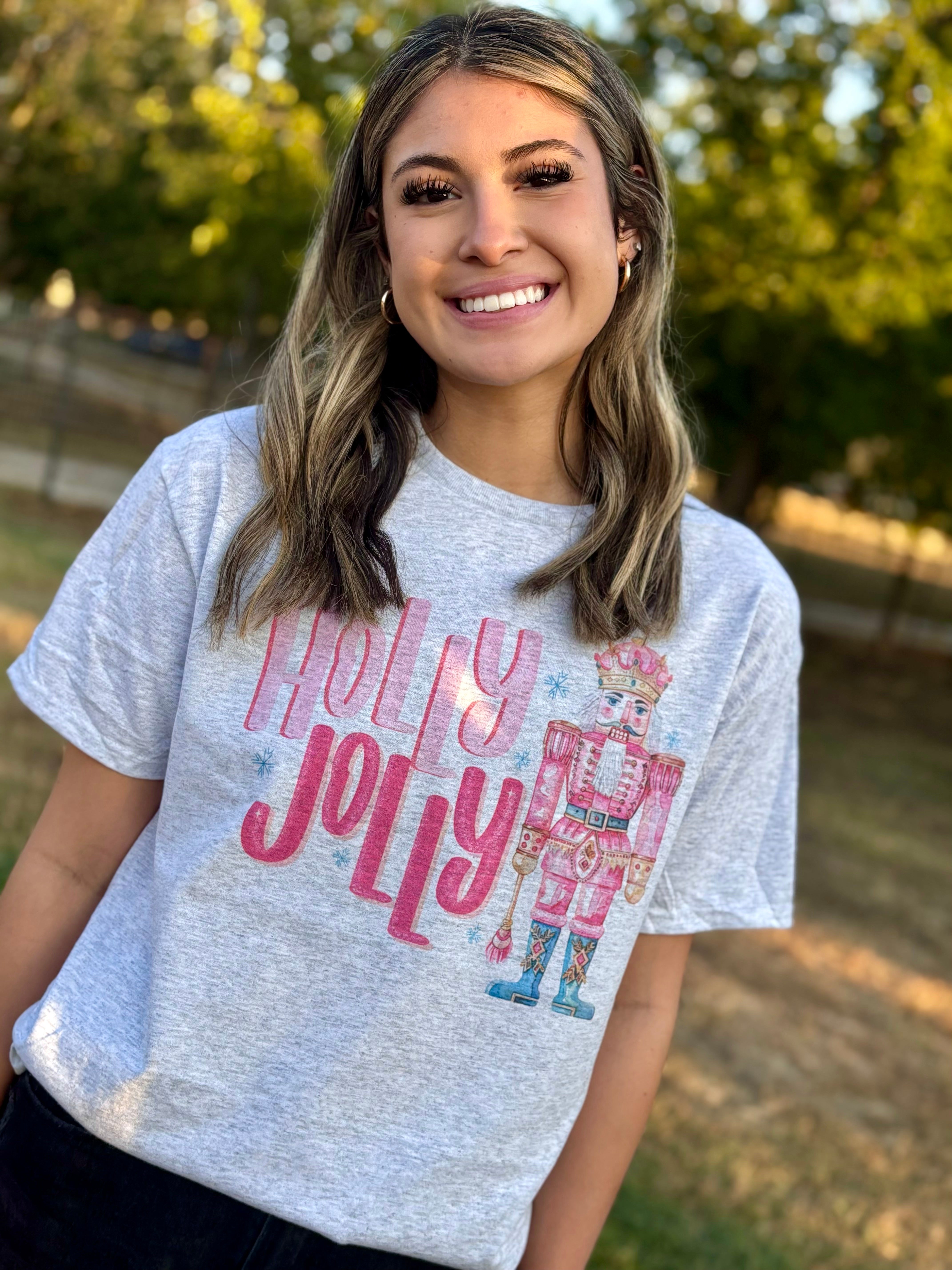 Holly Jolly Nutcracker (Tee) — another view