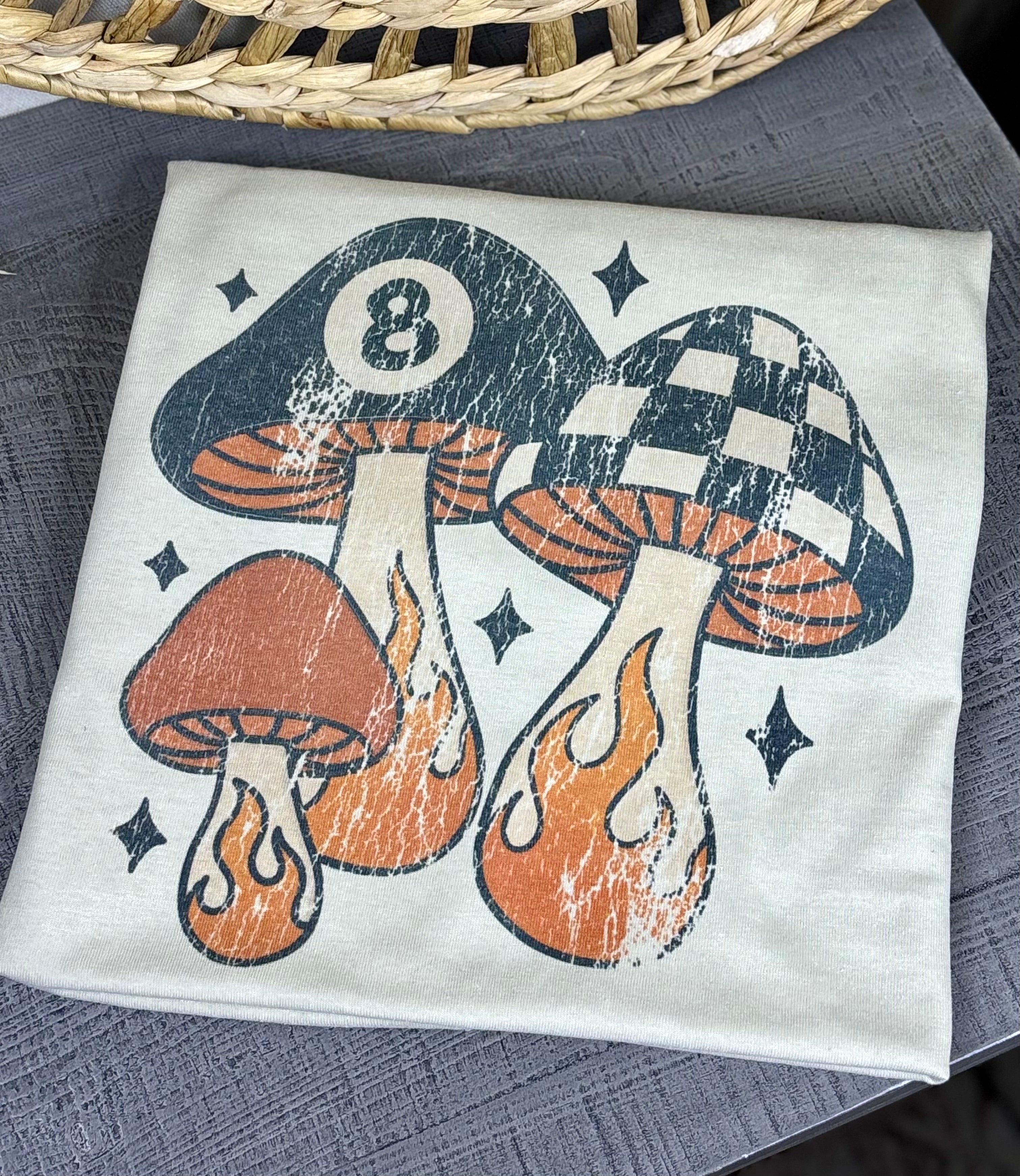 Magic 8 Ball Mushroom (Tee)