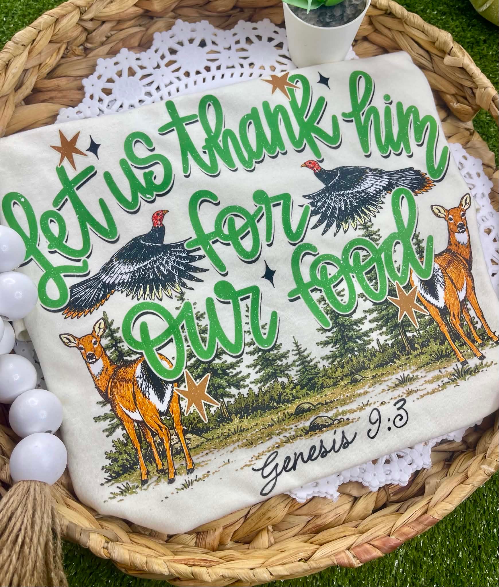 Let us Thank Him For Our Food