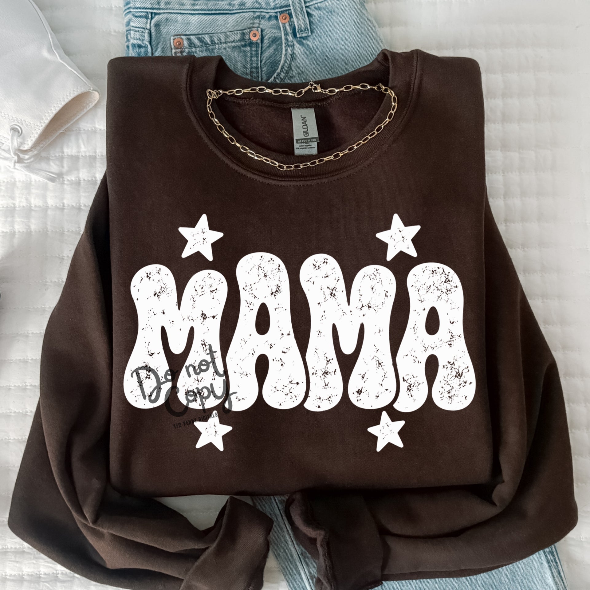 White Mama (DTF Sweatshirt)
