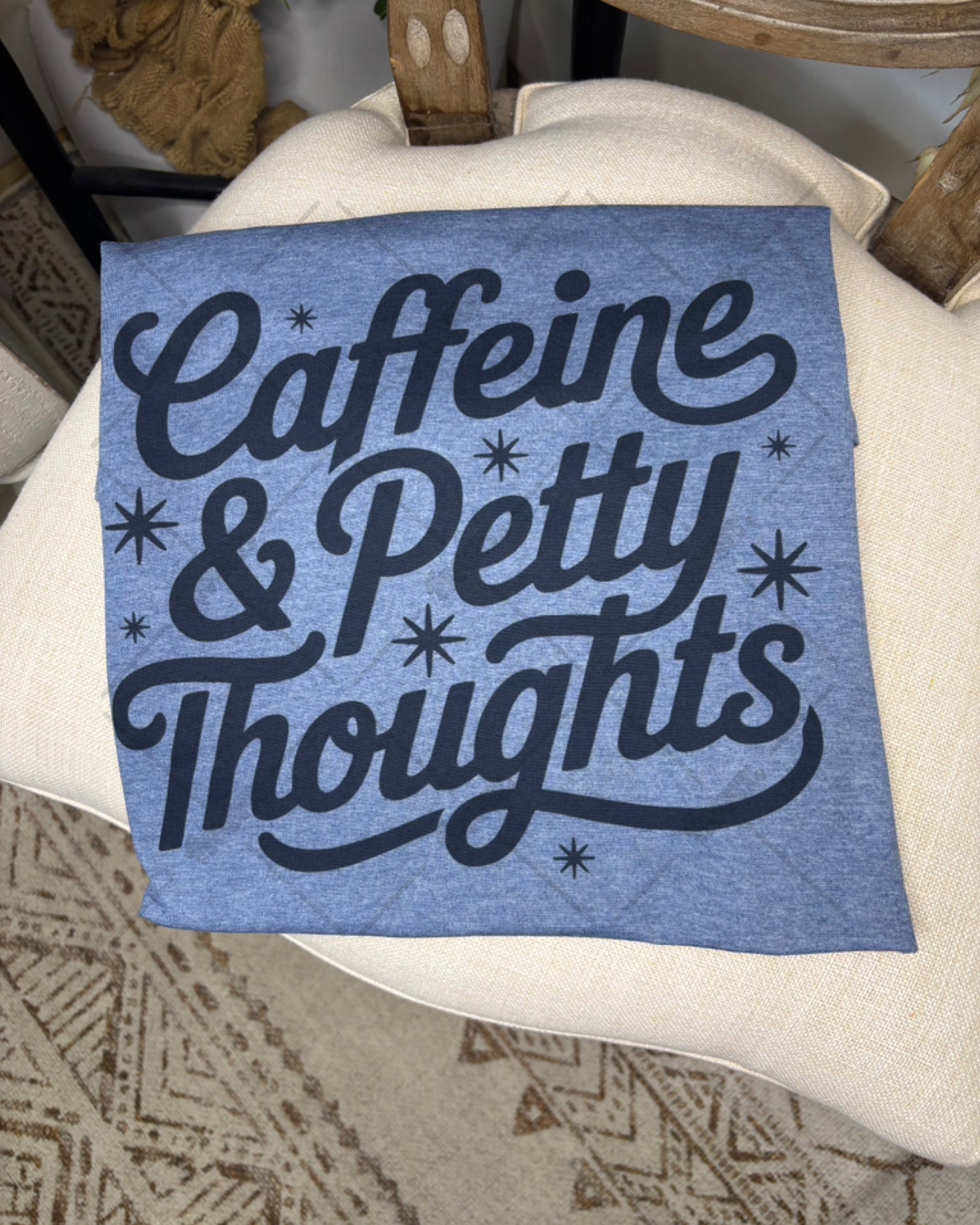 Caffeine & Petty Thoughts (Softstyle Tee)