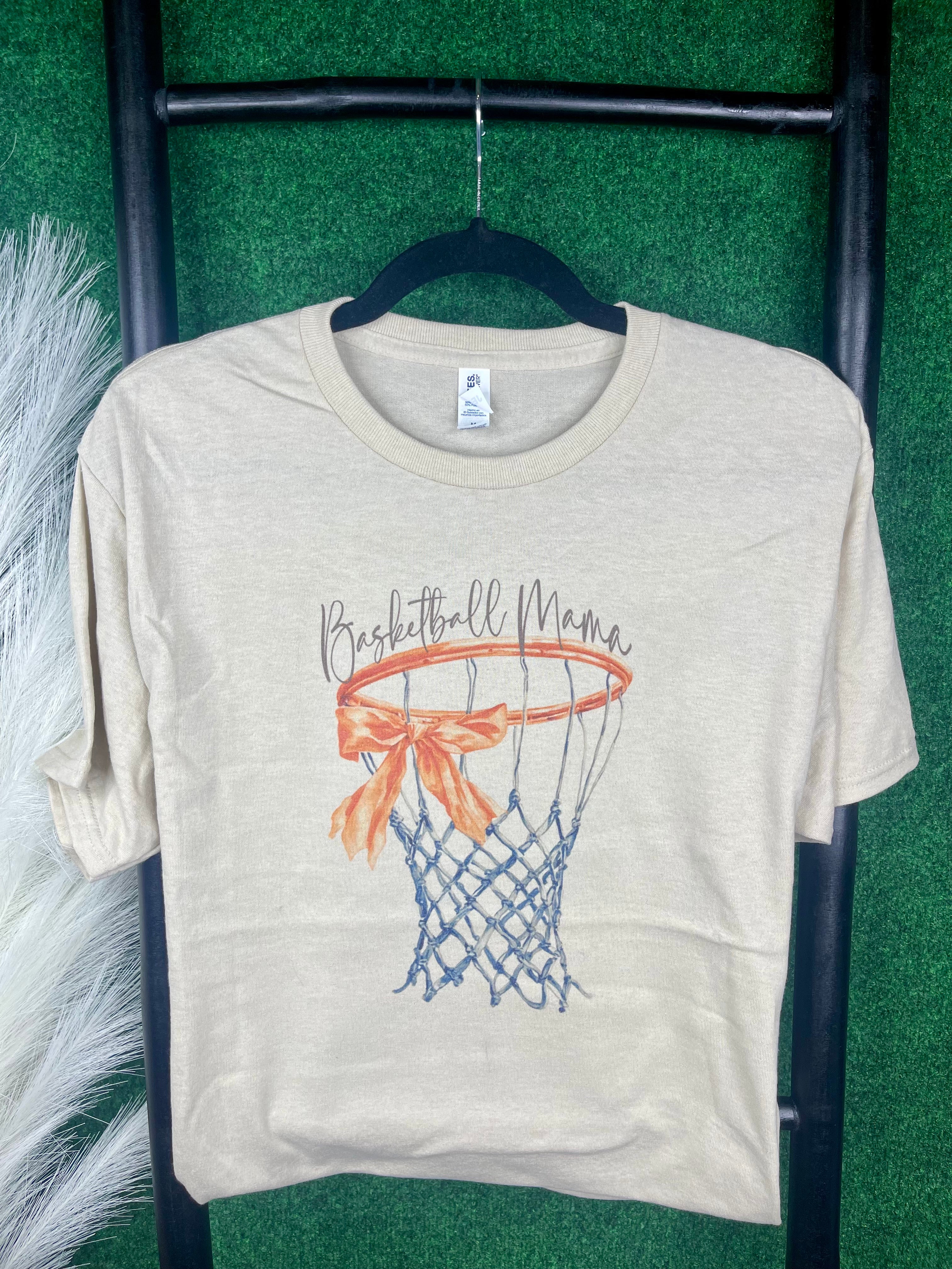 Basketball Mama with Net (Tee)