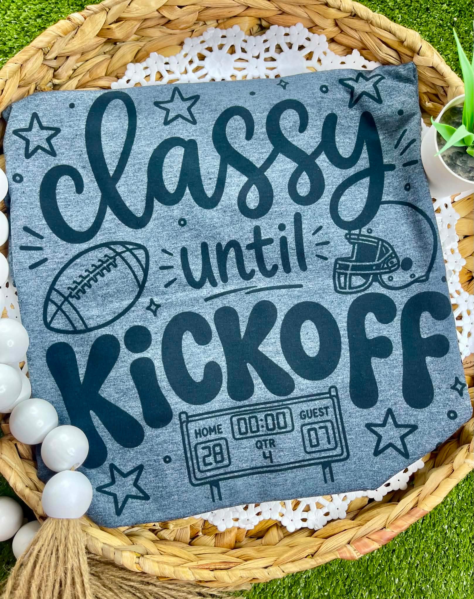 Classy Until Kickoff (Softstyle Tee)