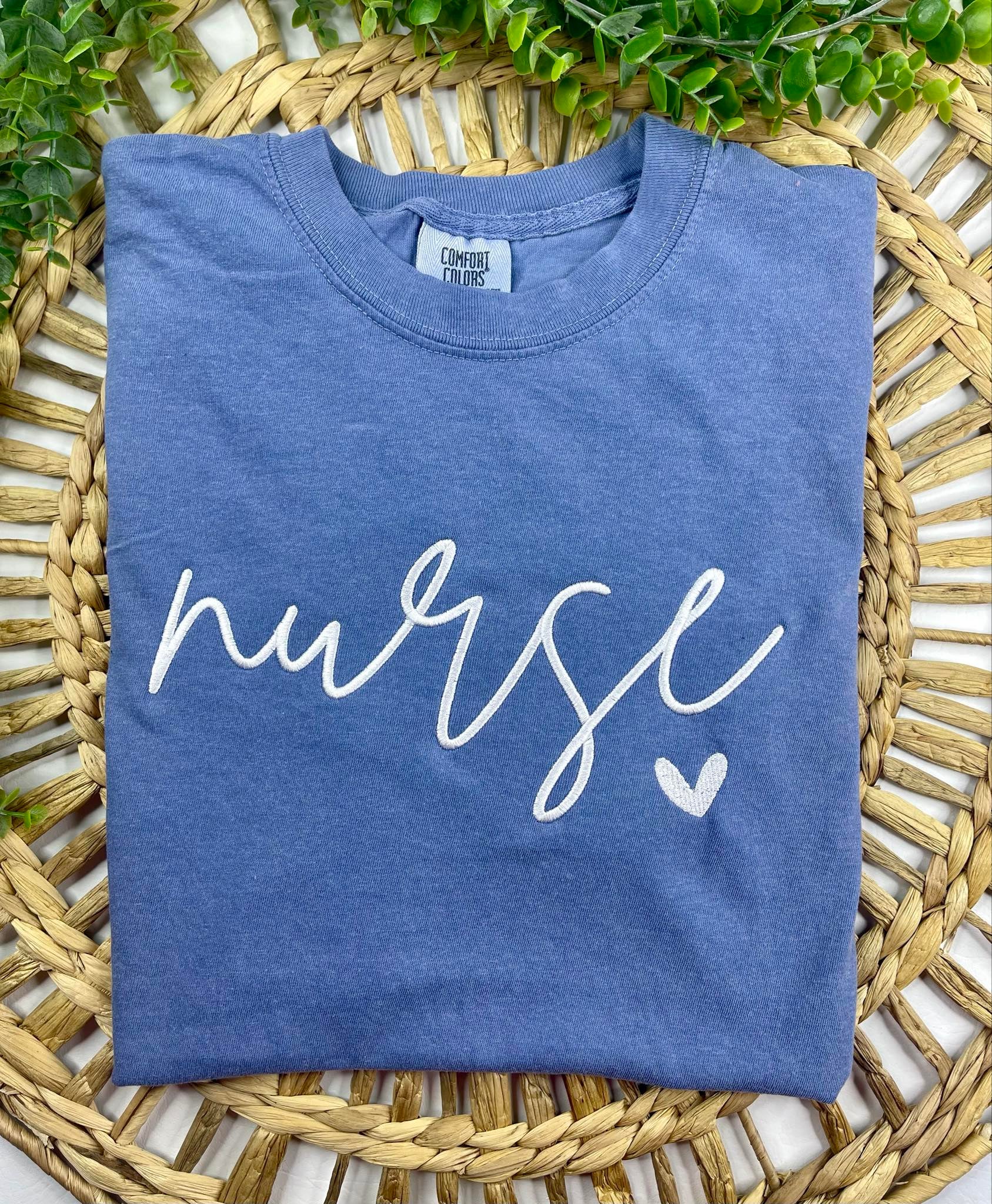 Nurse (Embroidery T-Shirt)