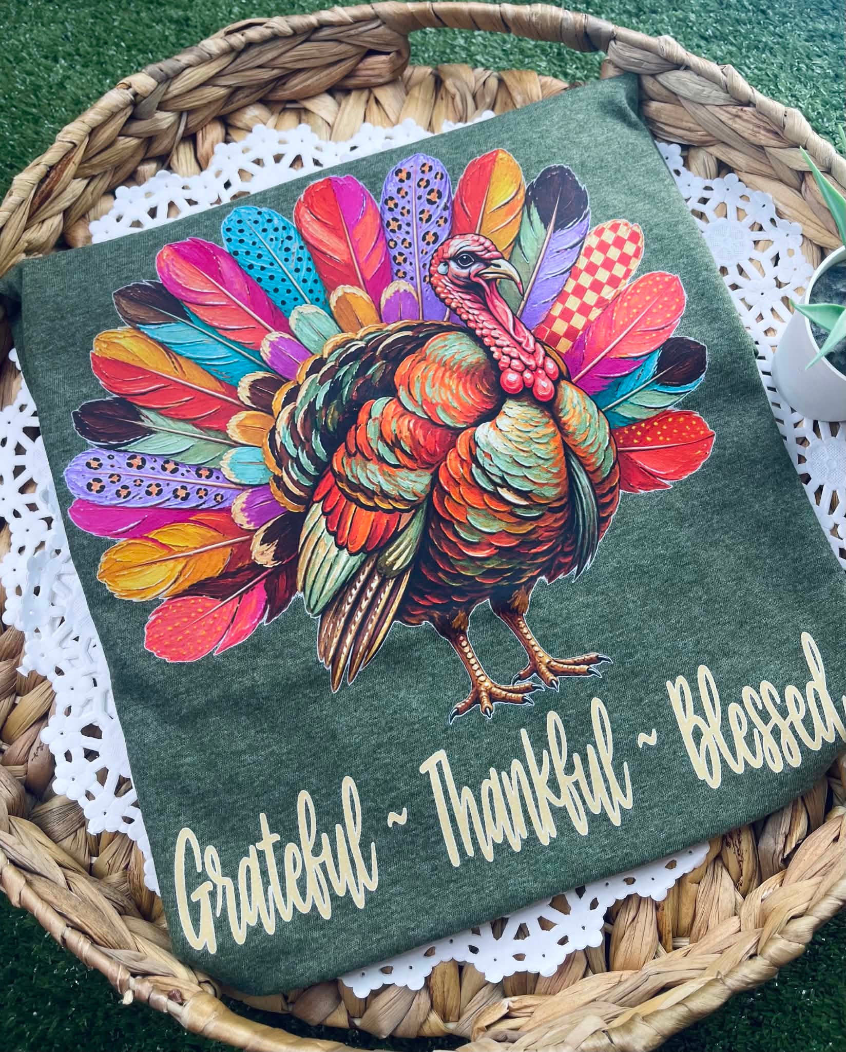 Grateful Thankful Blessed