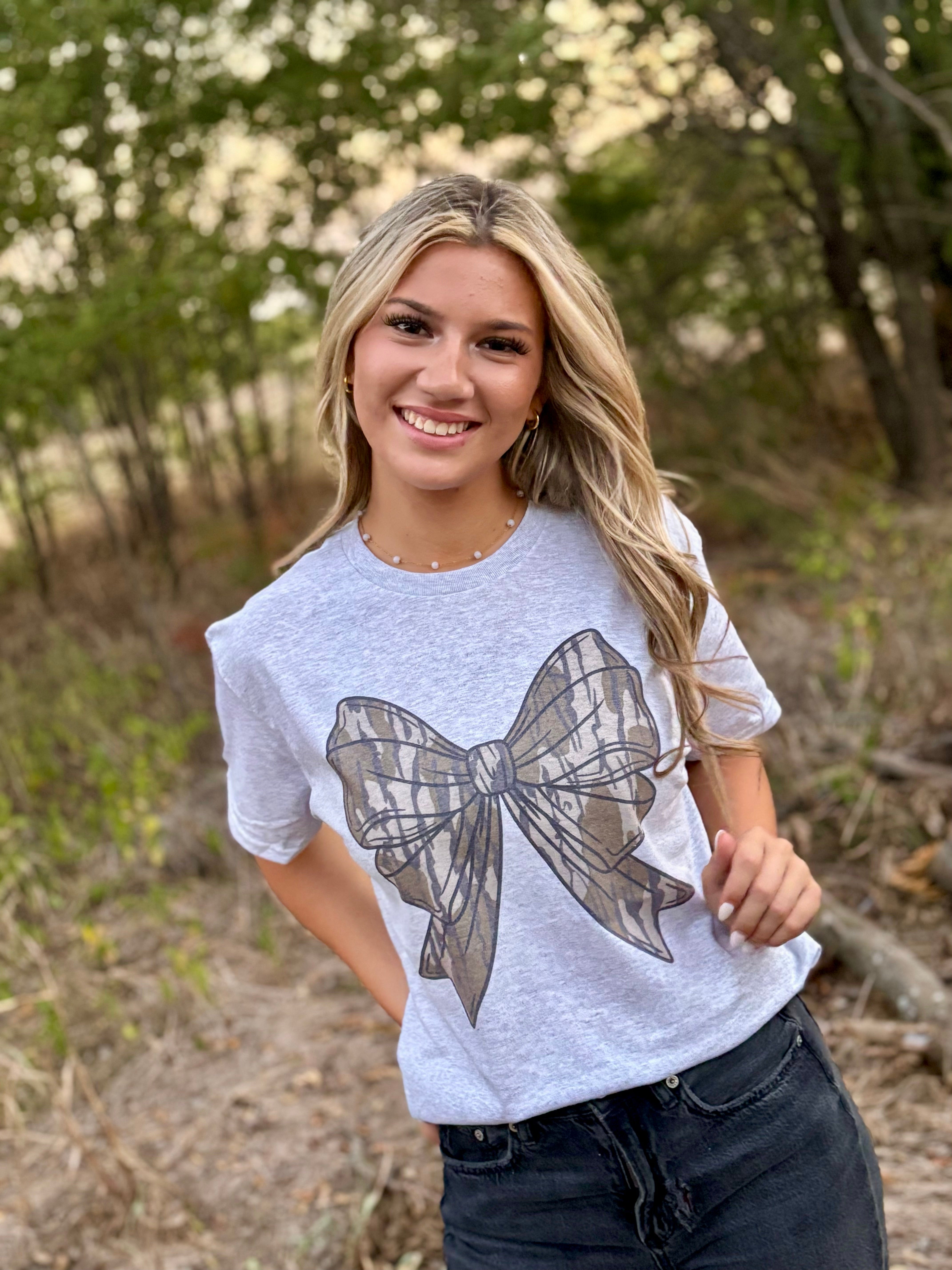 Camo Bow (Tee)