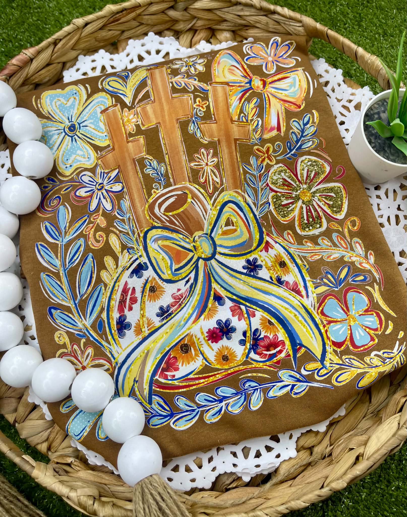 Floral Pumpkin