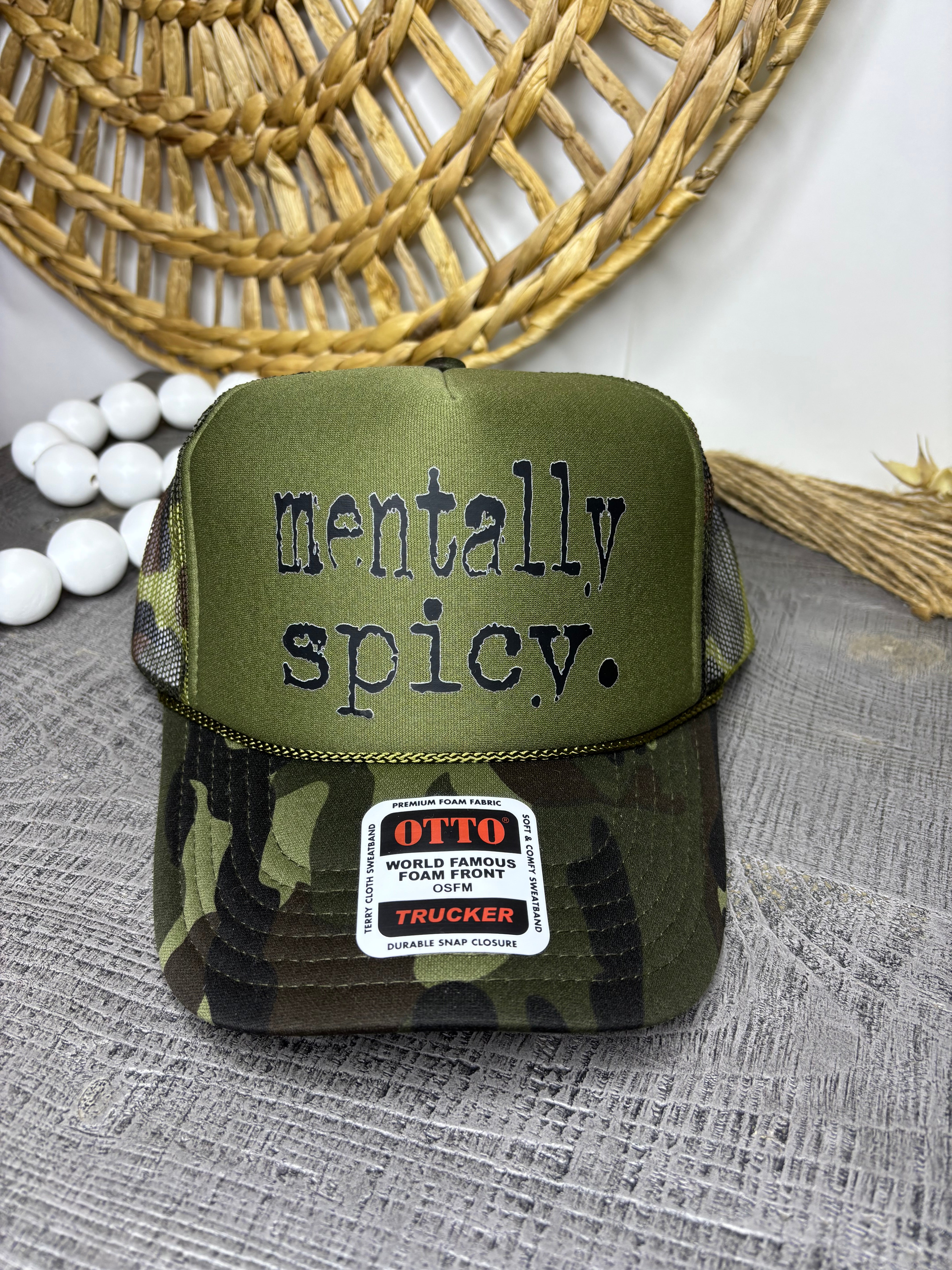 Mentally Spicy (Trucker Hat)