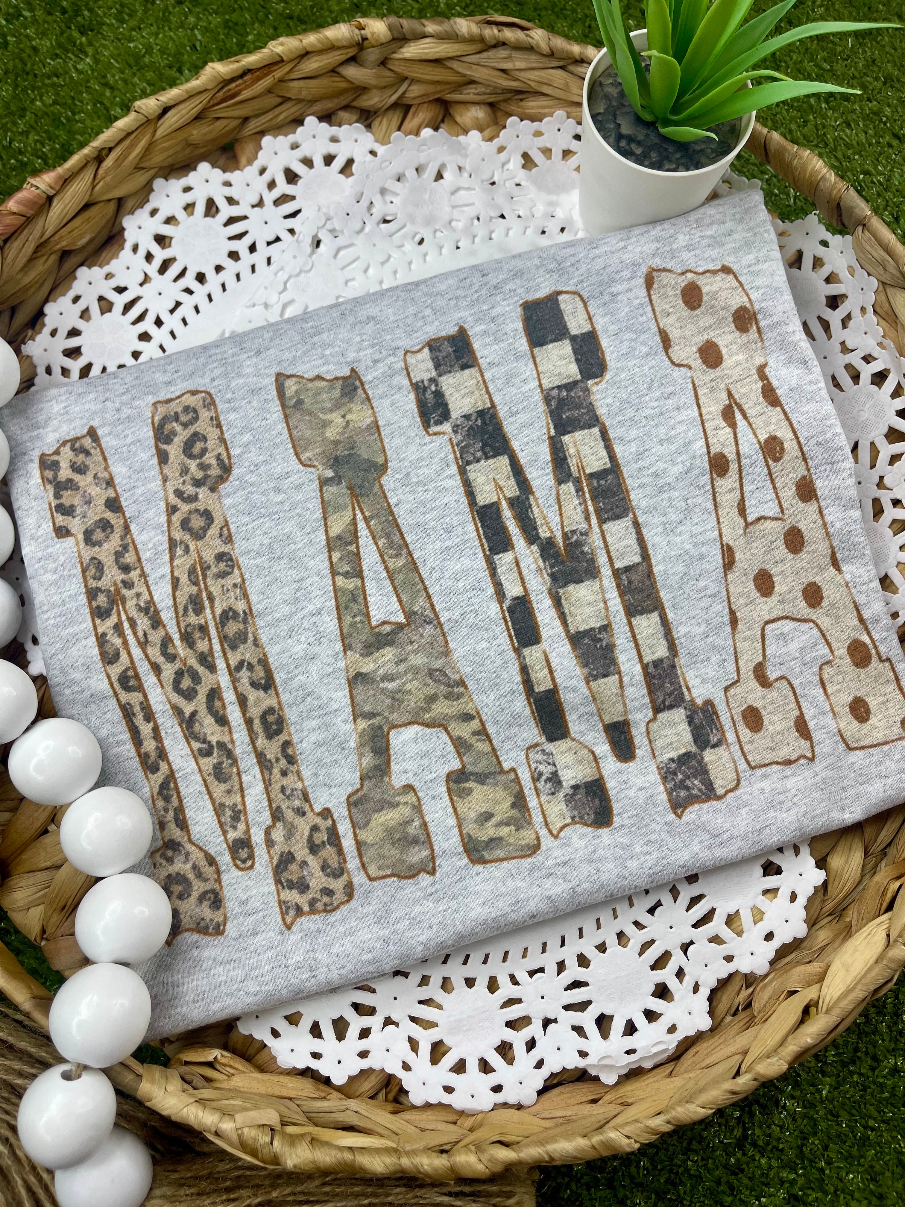 Mama Multi Pattern (Tee)