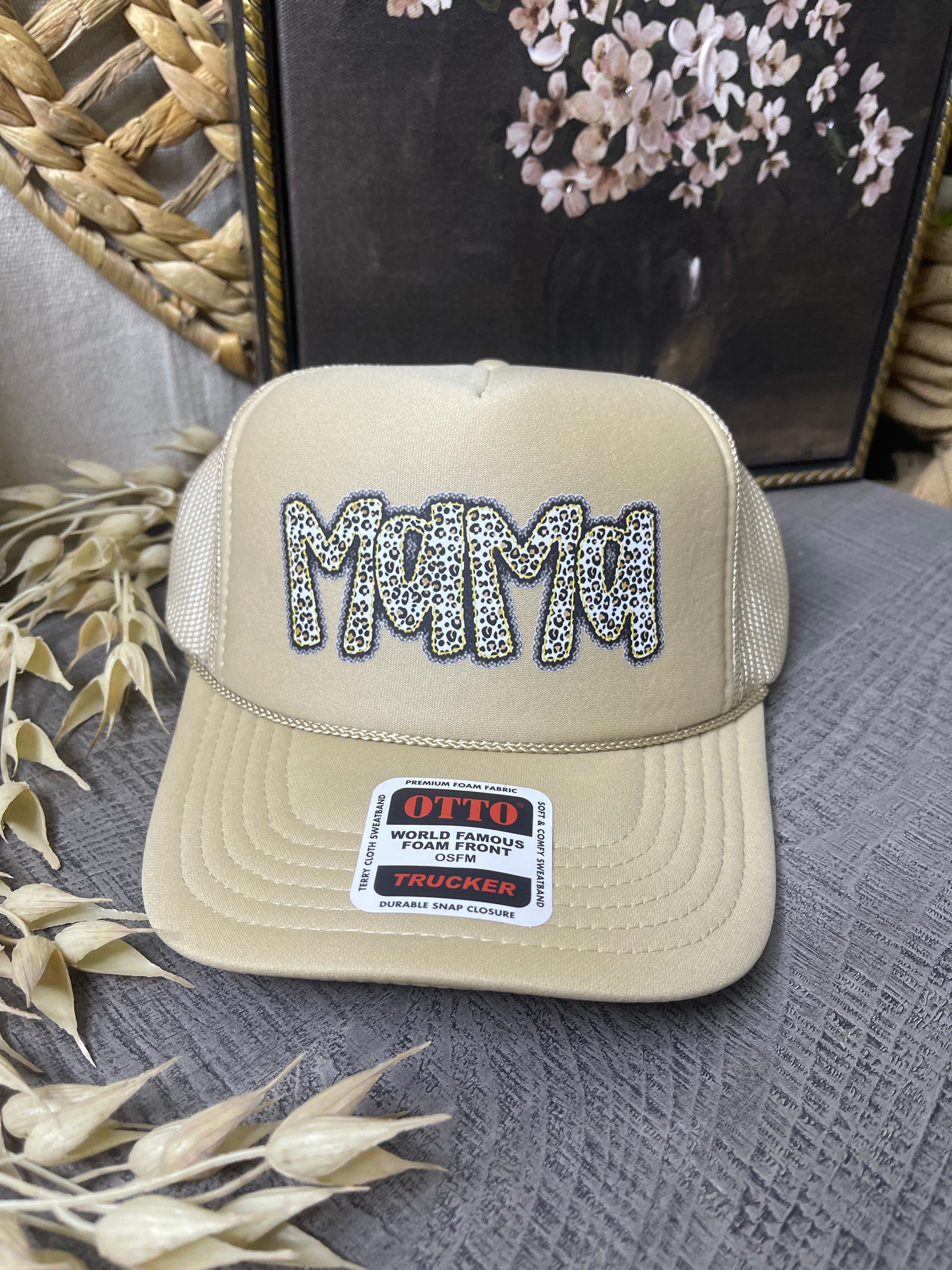 Mama Leopard Trucker Hat