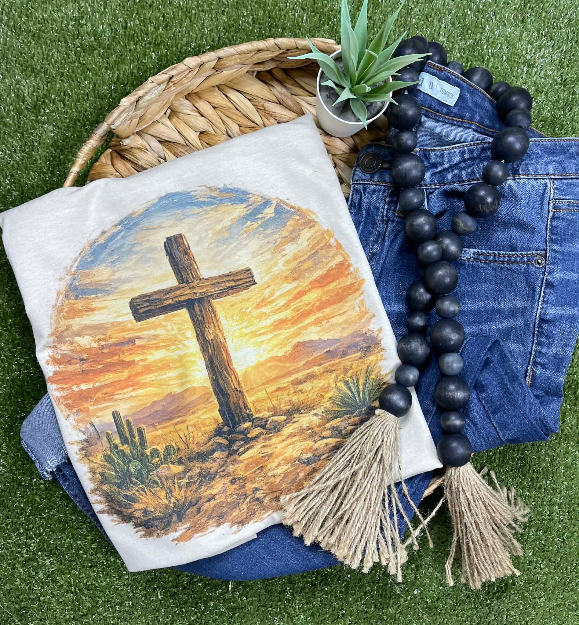 Old Wooden Cross (Tee)