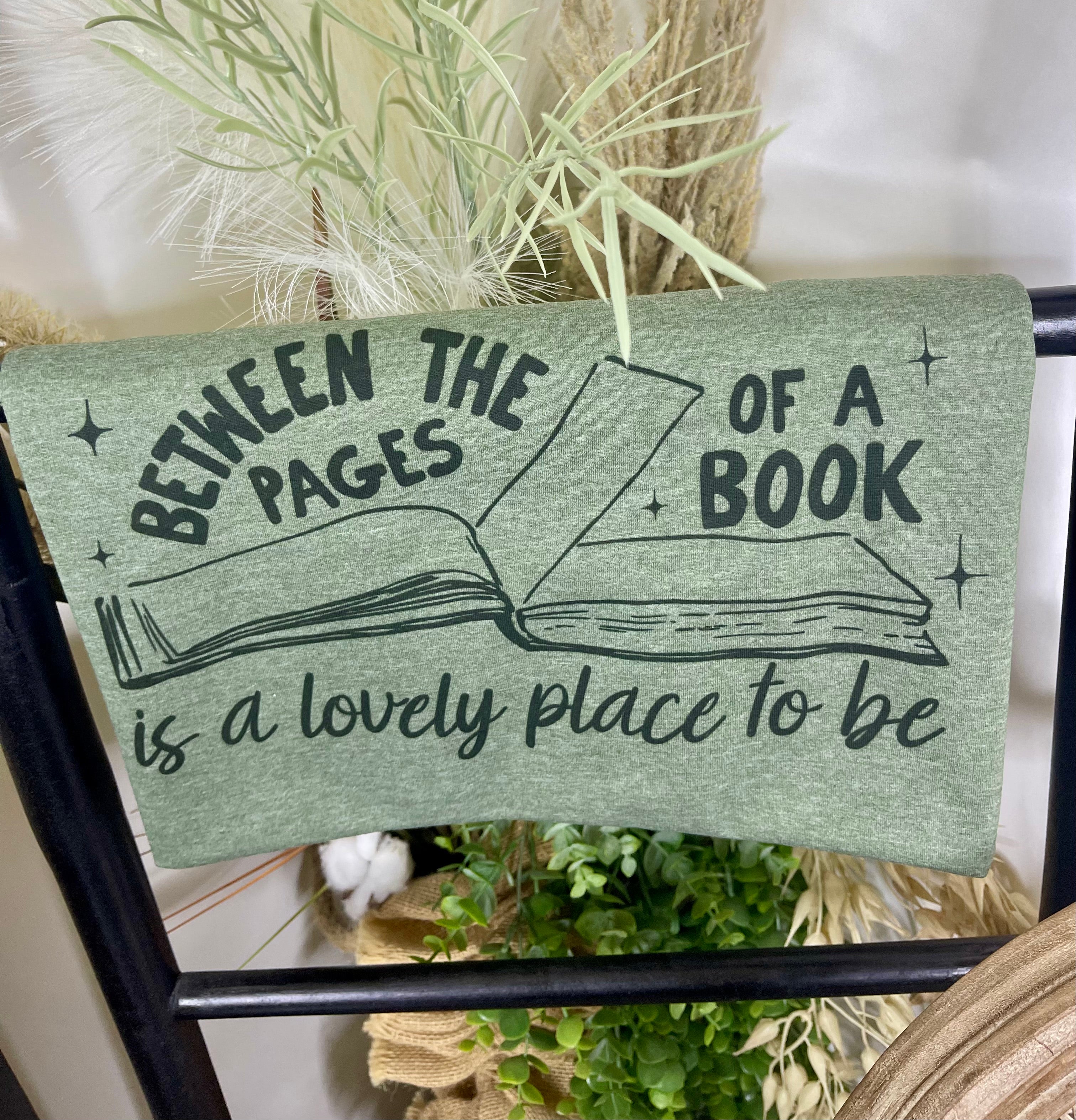 Between the Pages of a Book (Softstyle Tee)