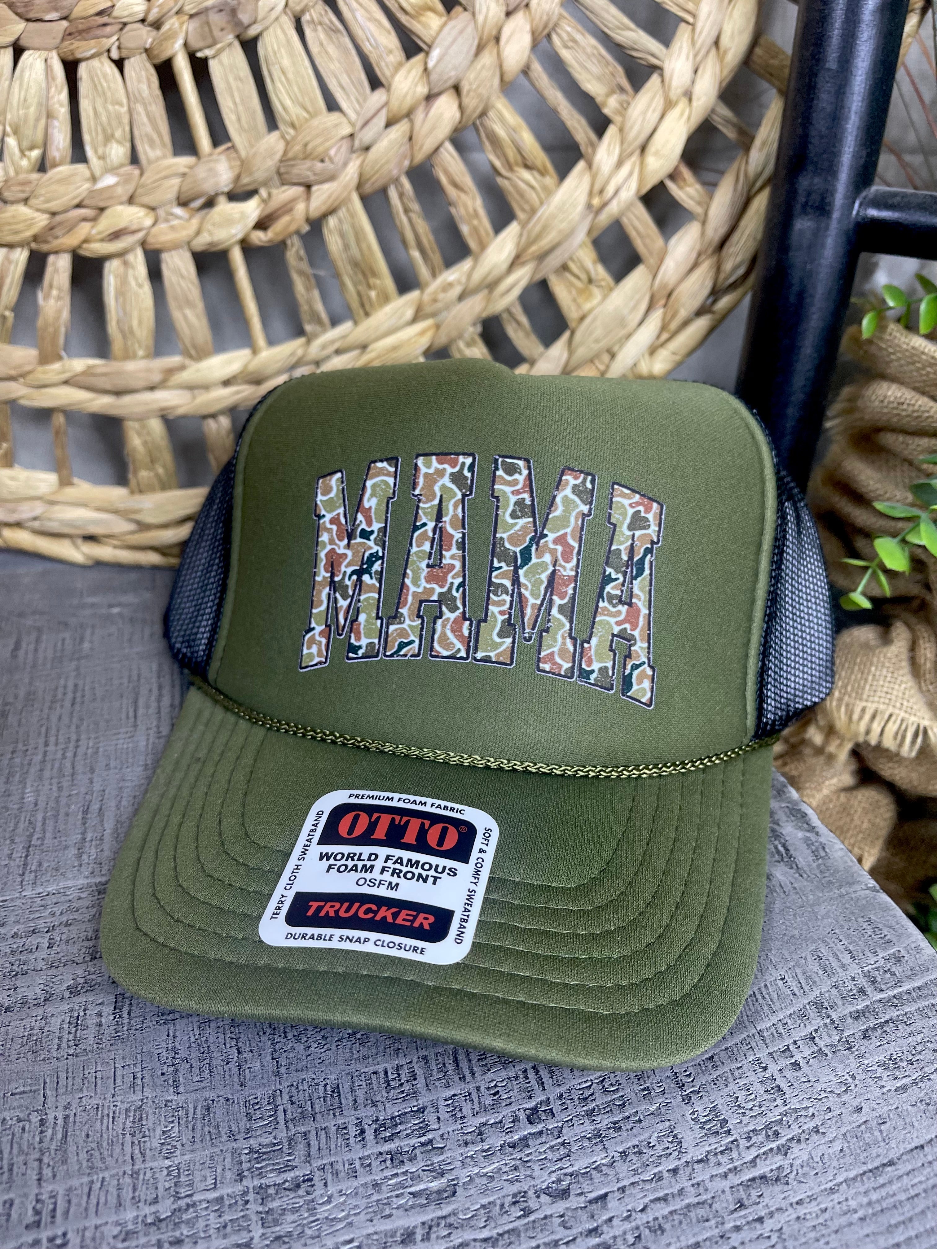 Mama Camo Trucker Hat