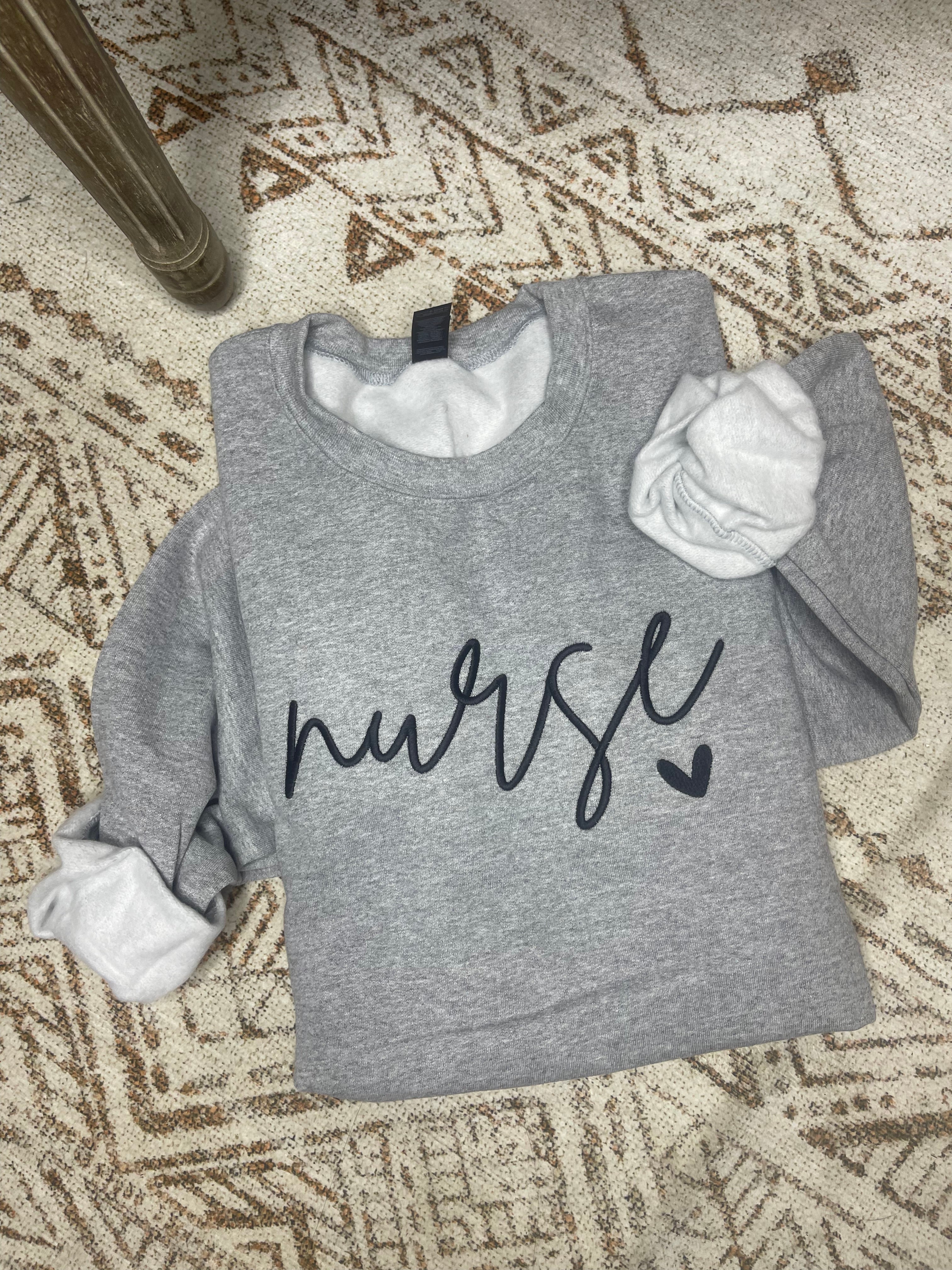 Nurse (Embroidery Sweatshirt)