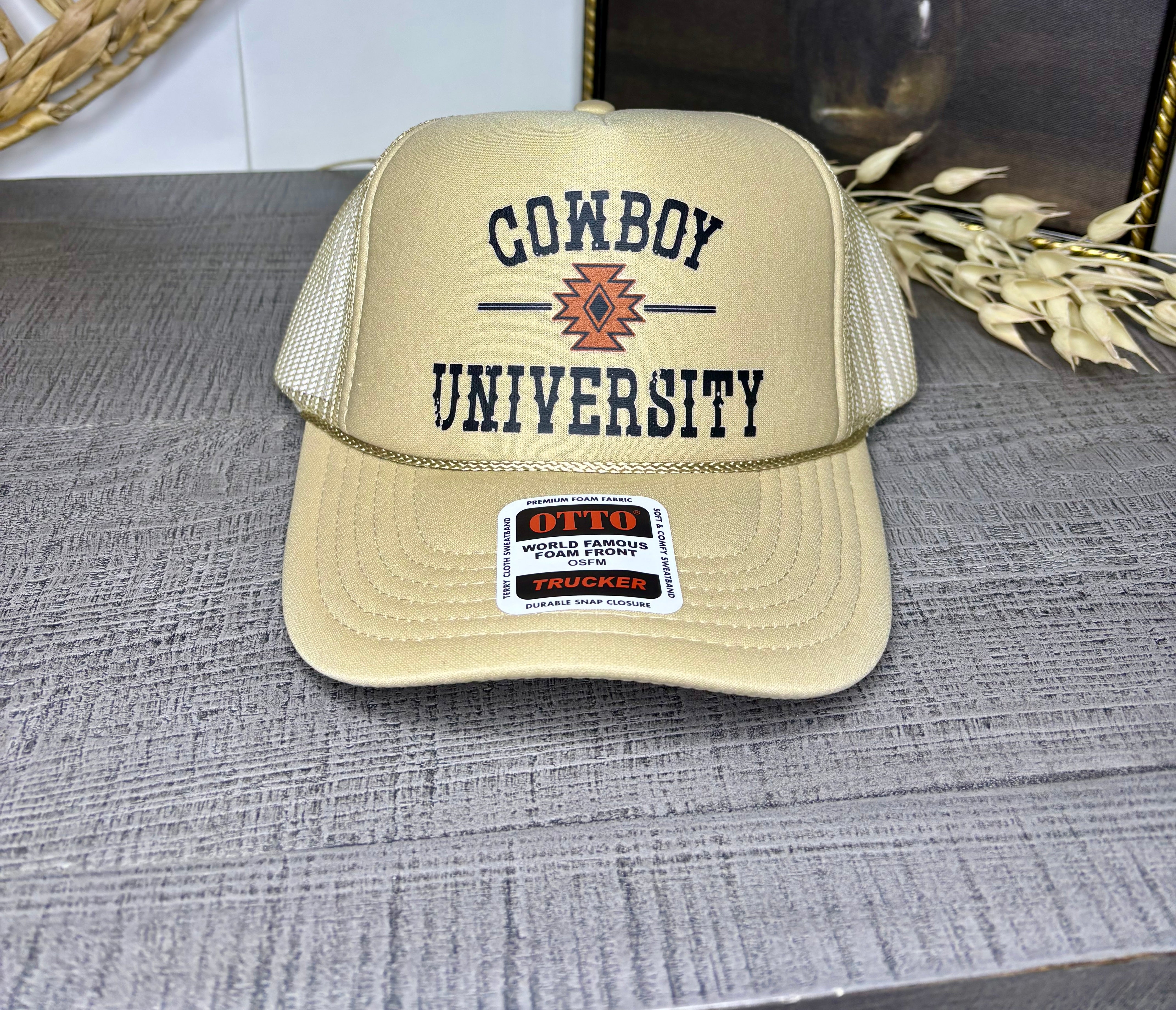 Cowboy University Trucker Hat
