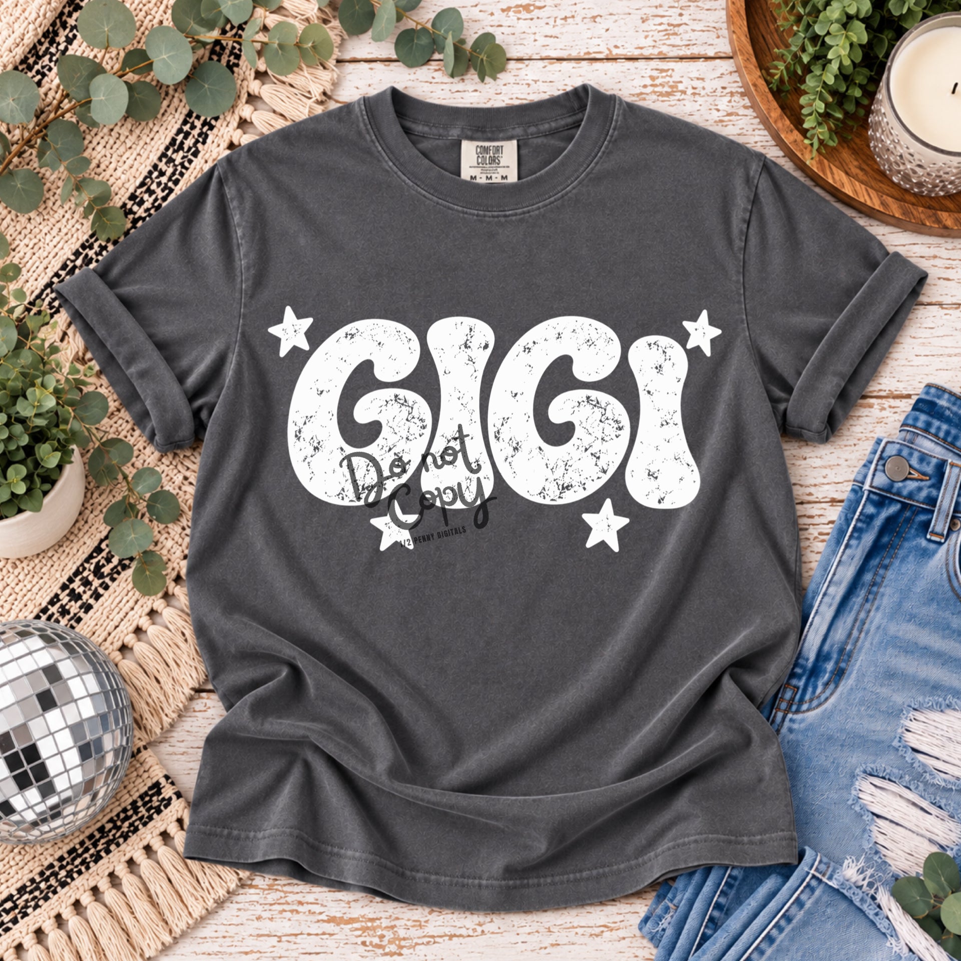 White Gigi (DTF T-Shirt)