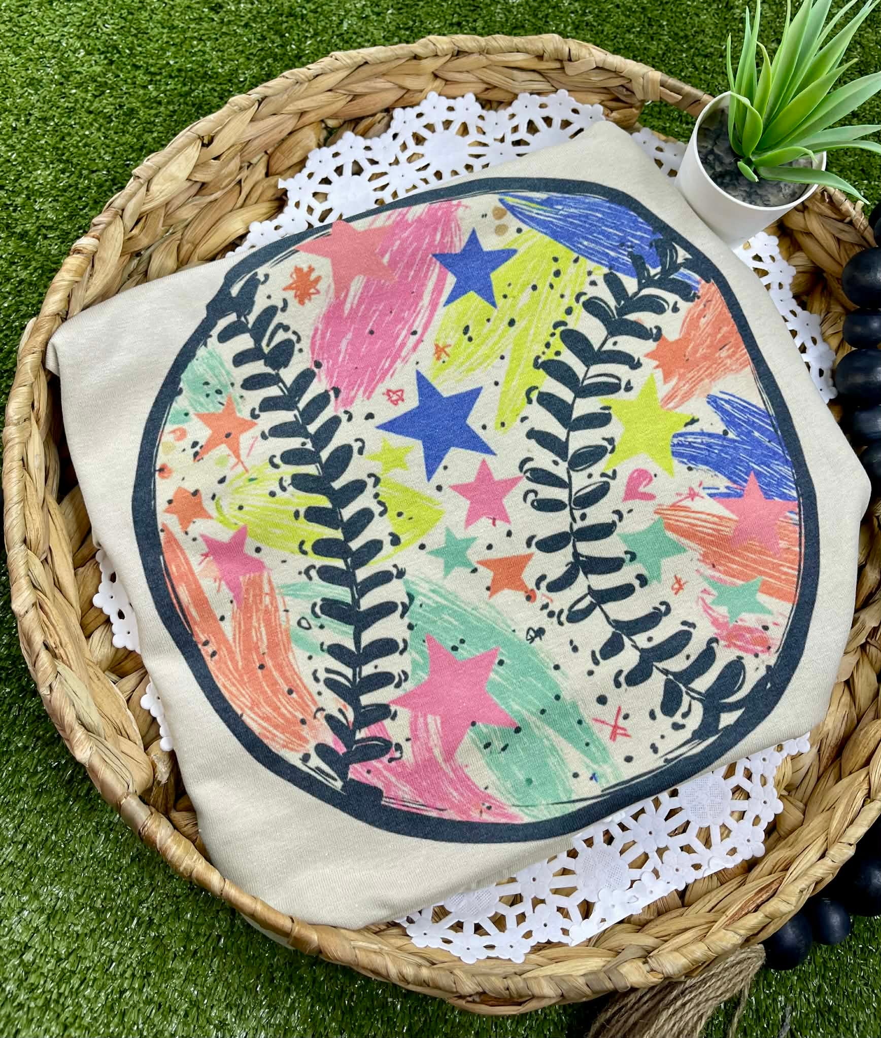 Color Pop Softball (Tee)