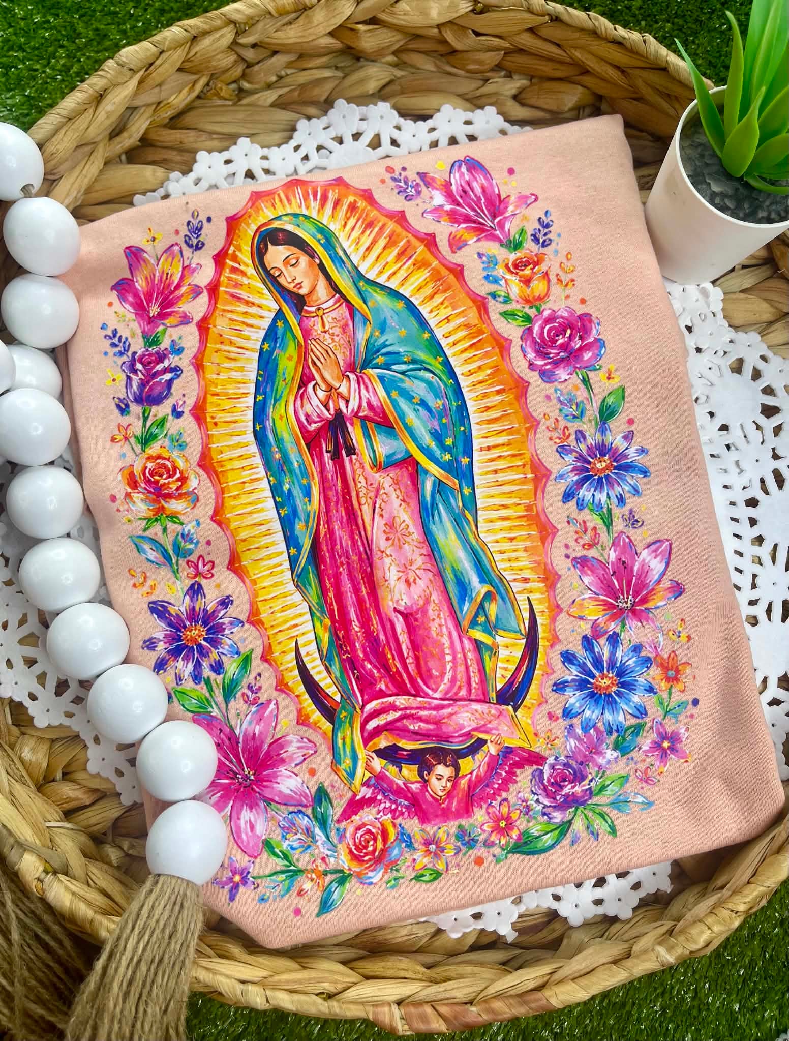 Our Lady in Bloom