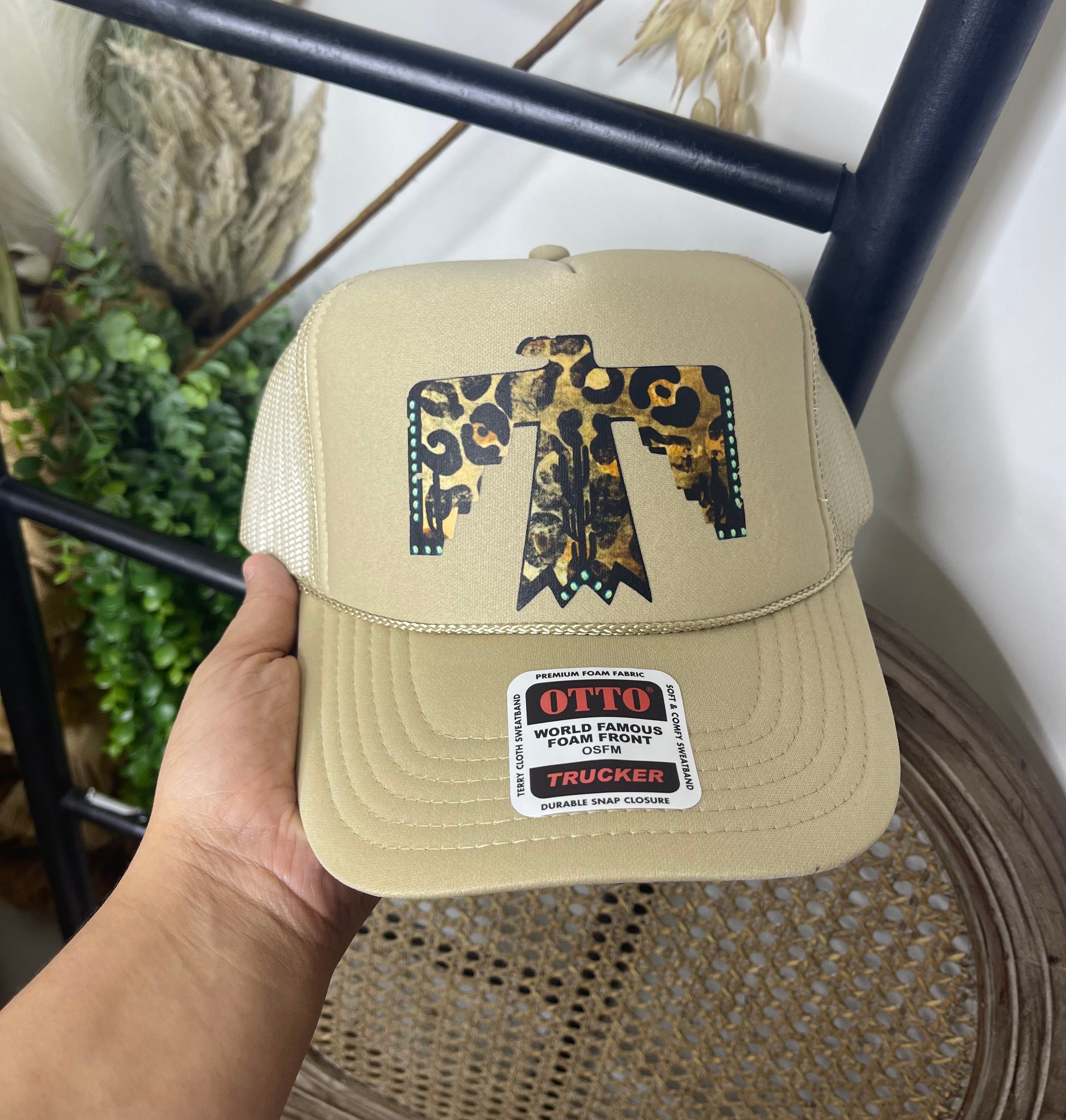 Leopard Freebird Trucker Hat