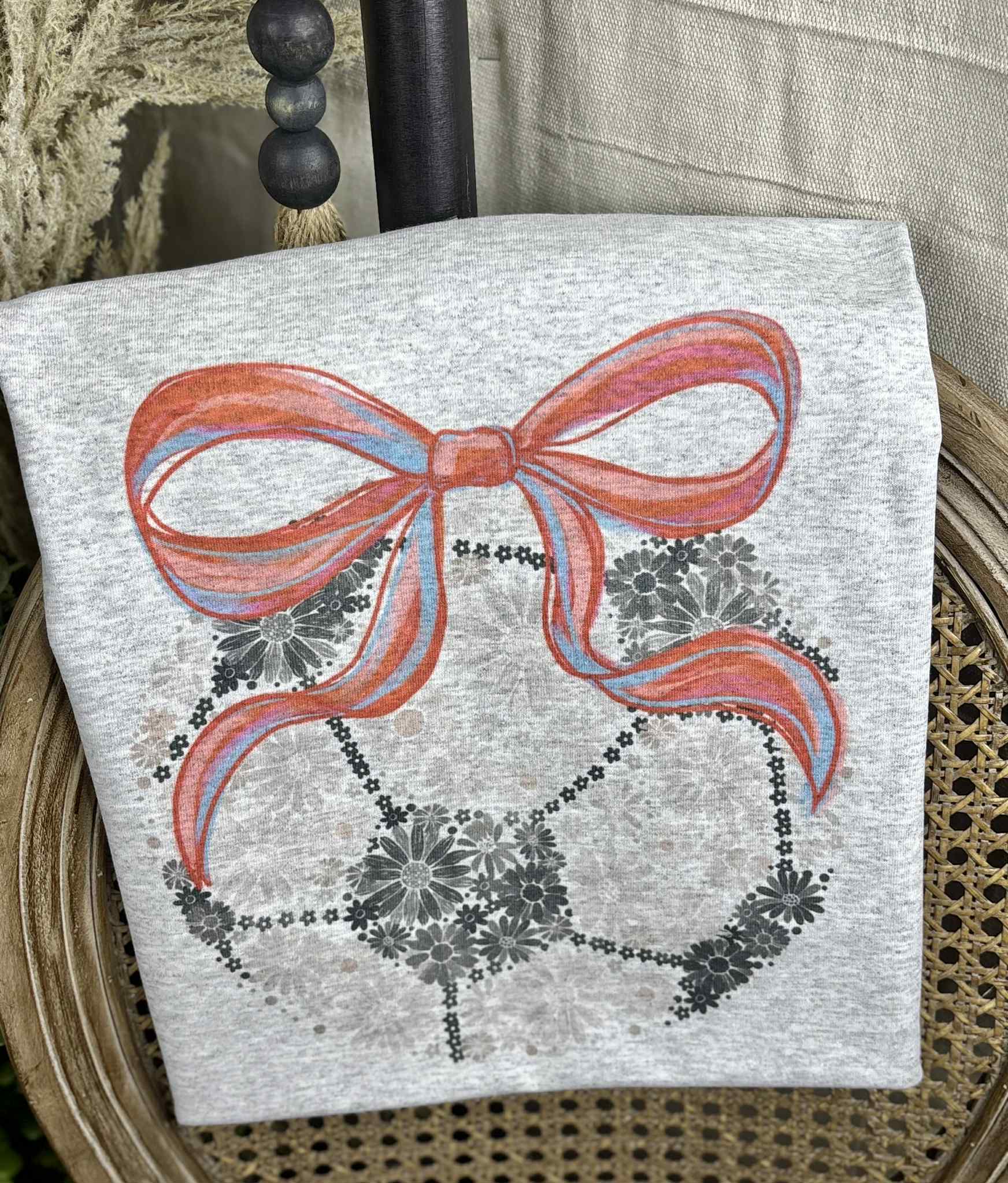 Soccer Ball with Bow (Tee)