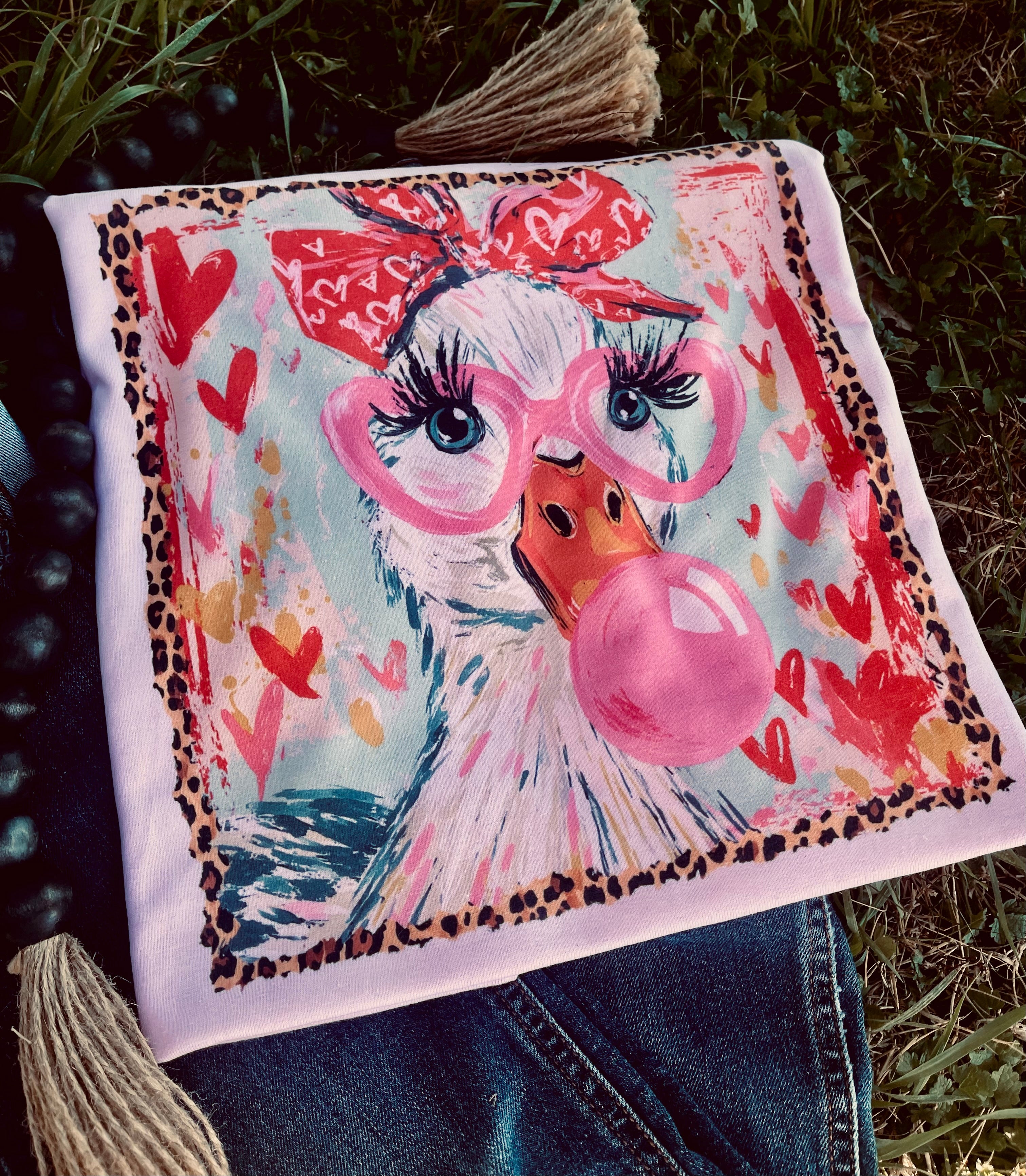 Bubble Gum Goose (Tee) — another view