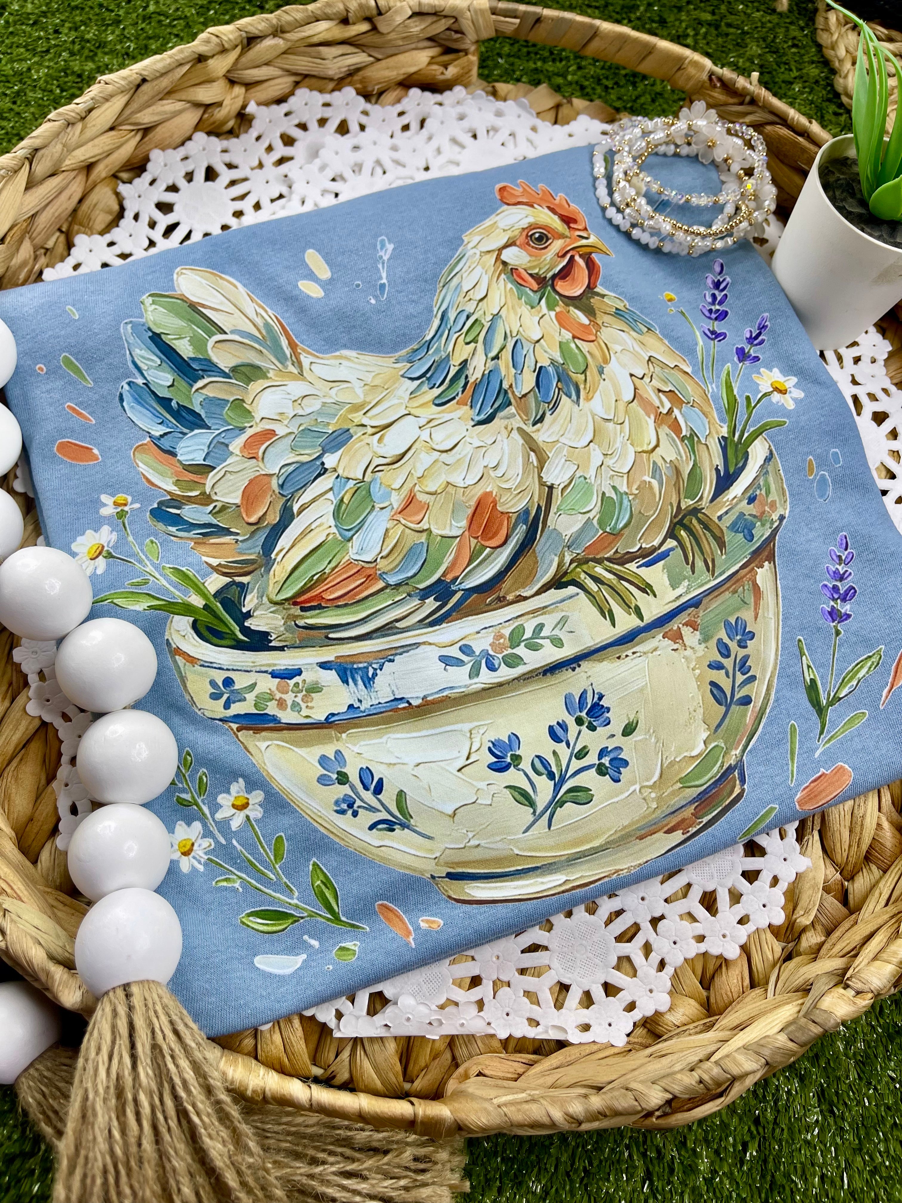 Painted Hen