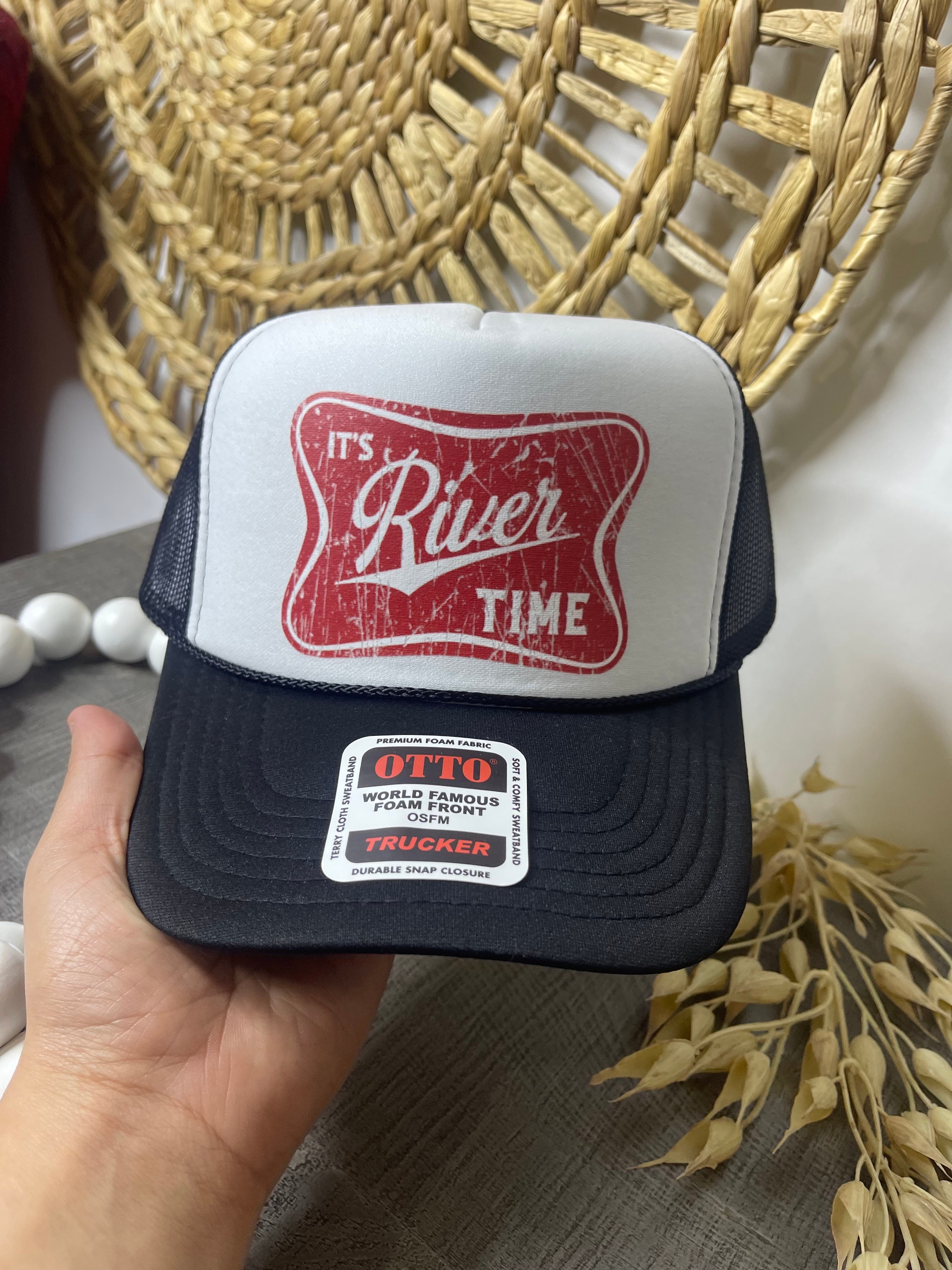 It's River Time Trucker Hat