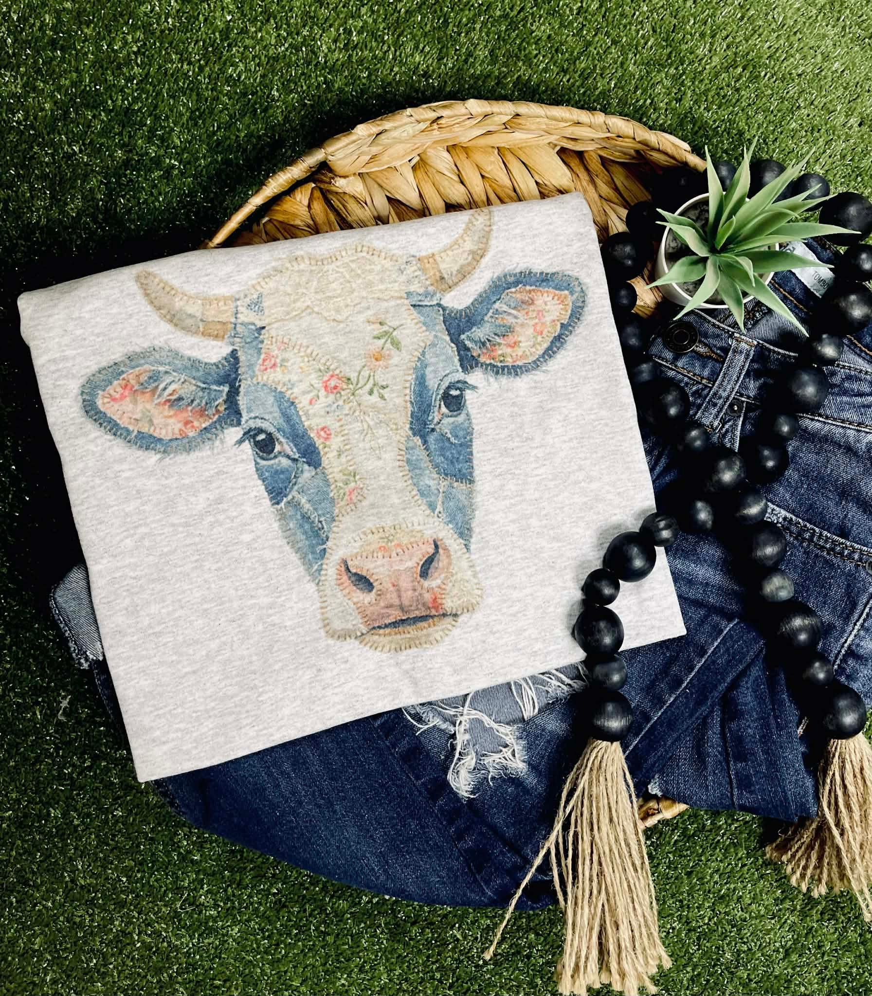 Quilted Cow (Tee)