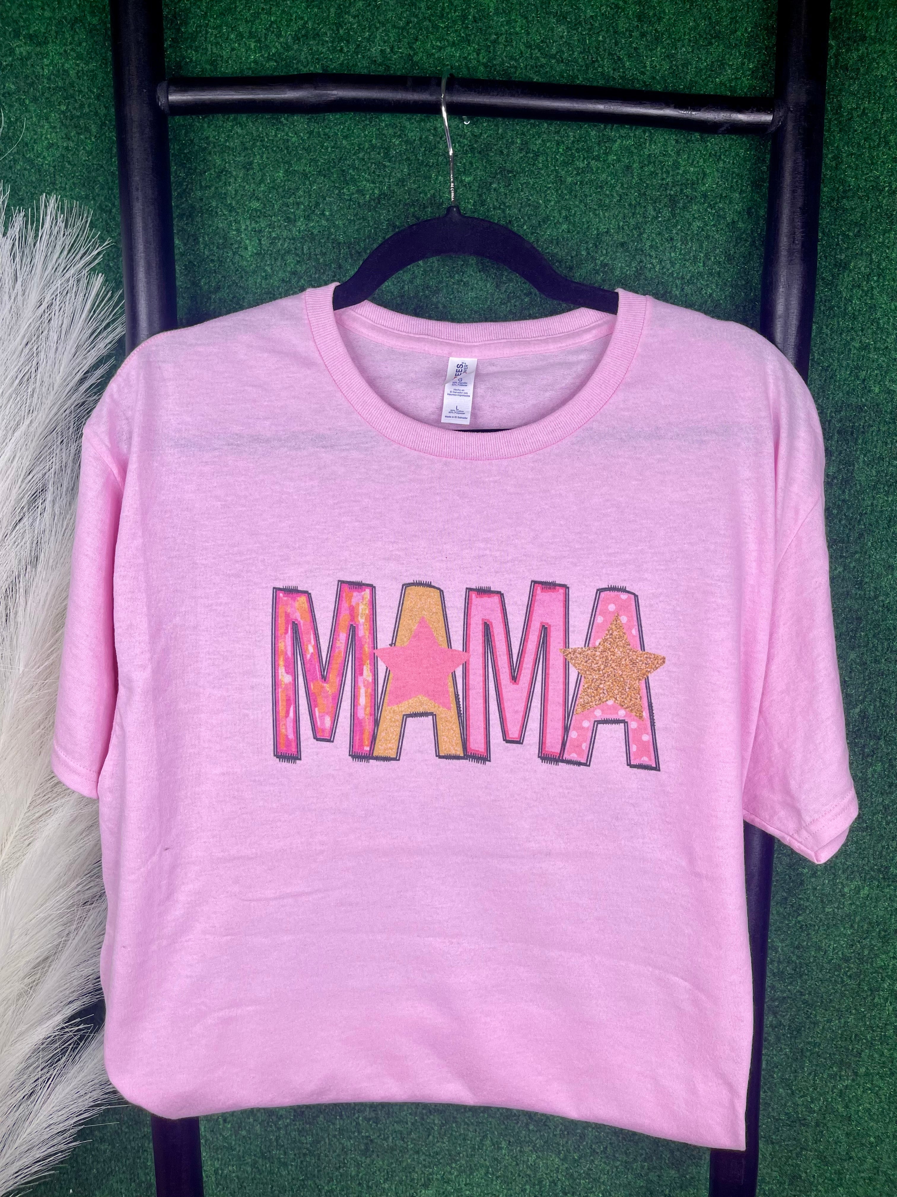 Pink Mama Stars (Tee)