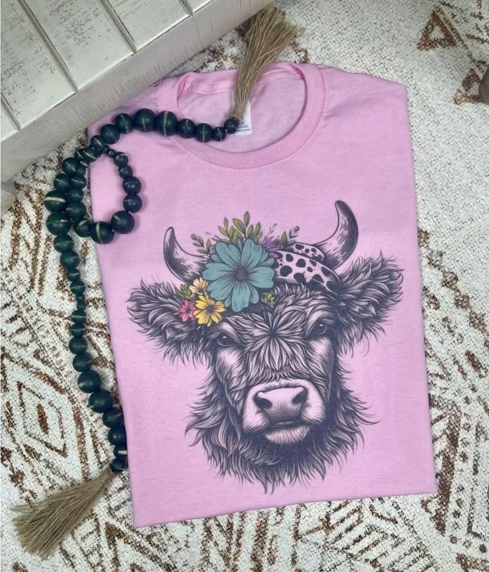 Flower Cow (Tee)