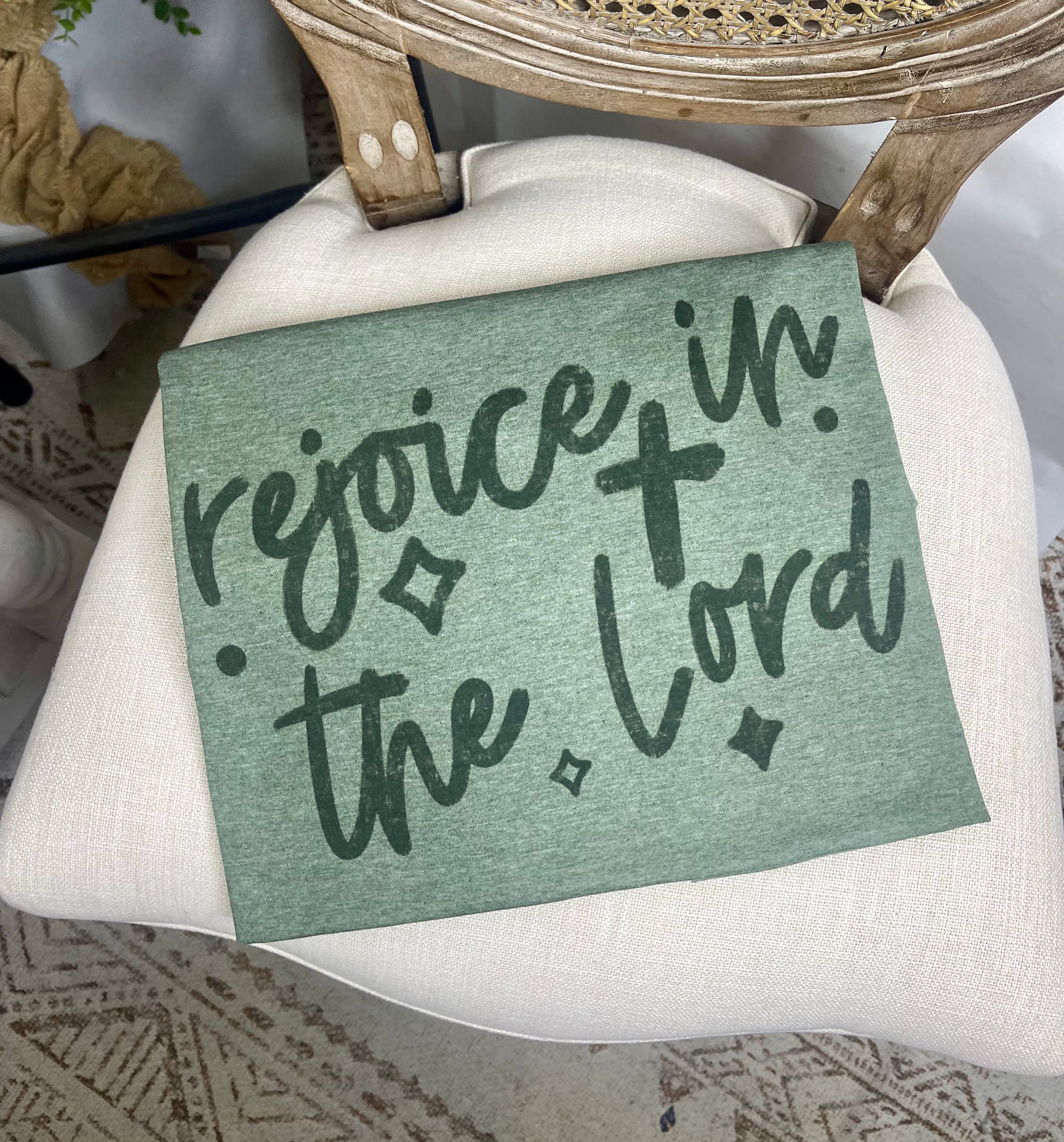 Rejoice in the Lord (Softstyle Tee)