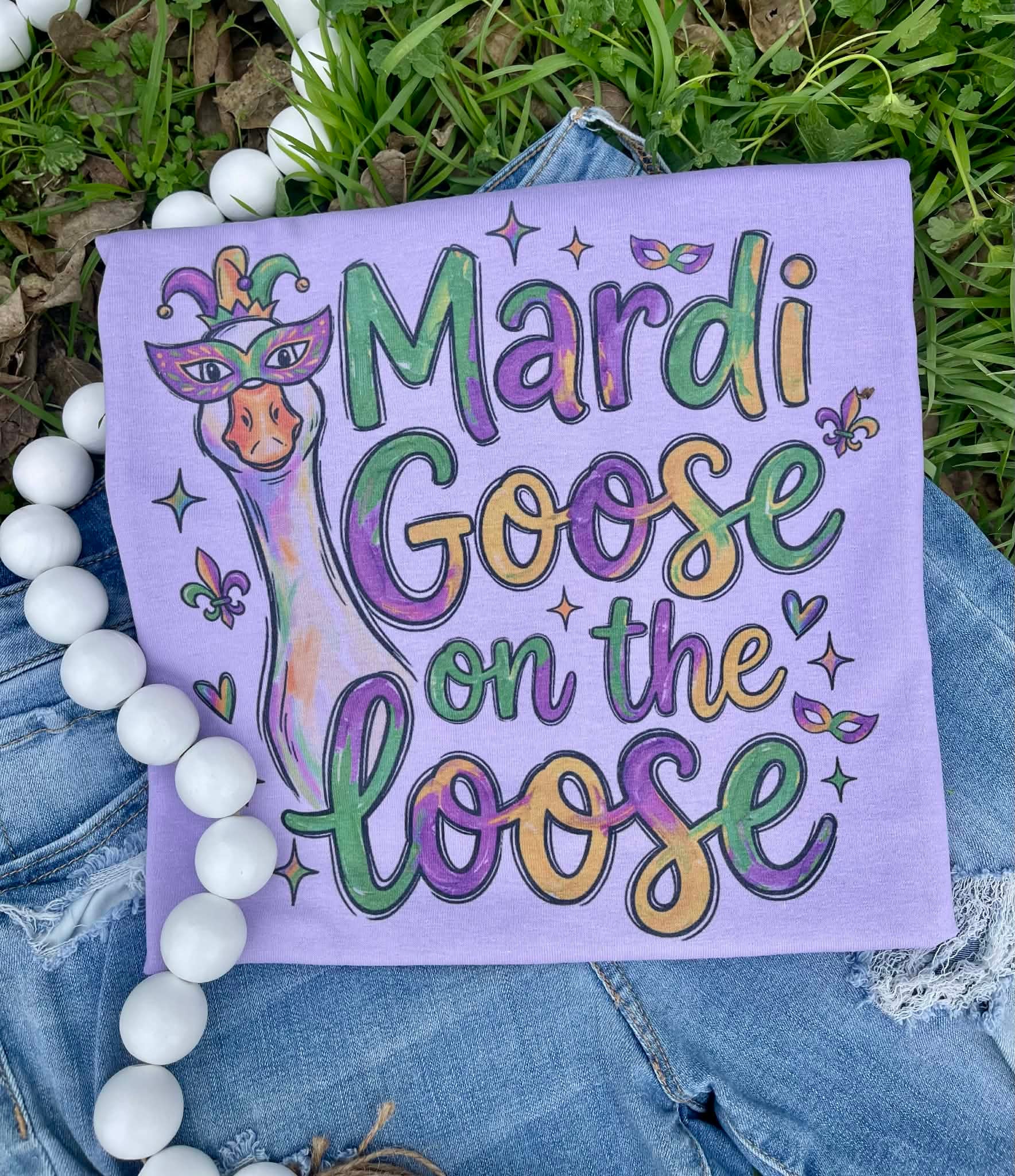 Mardi Goose on the Loose (Tee)