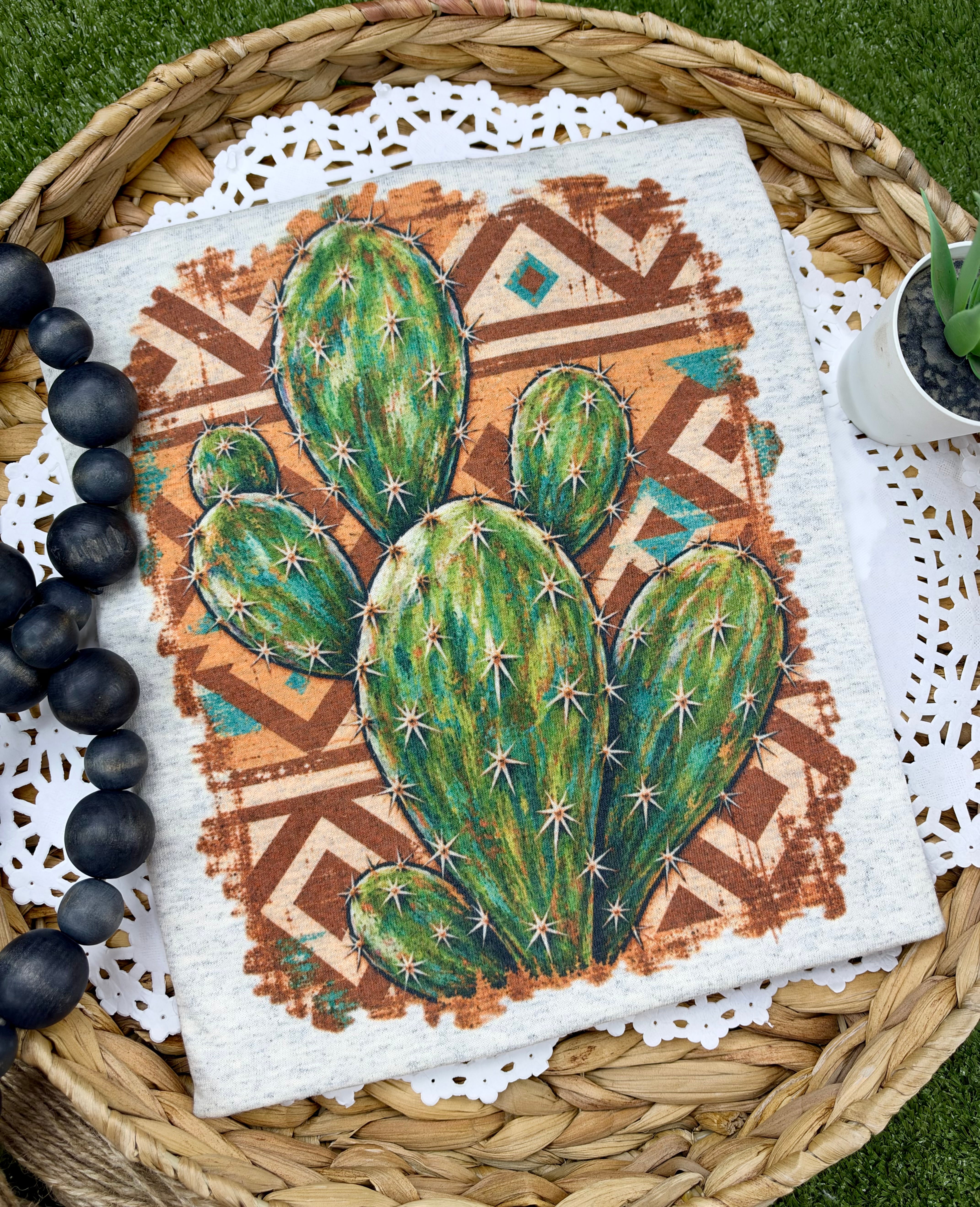 Aztec Cactus (Sublimation Tee)