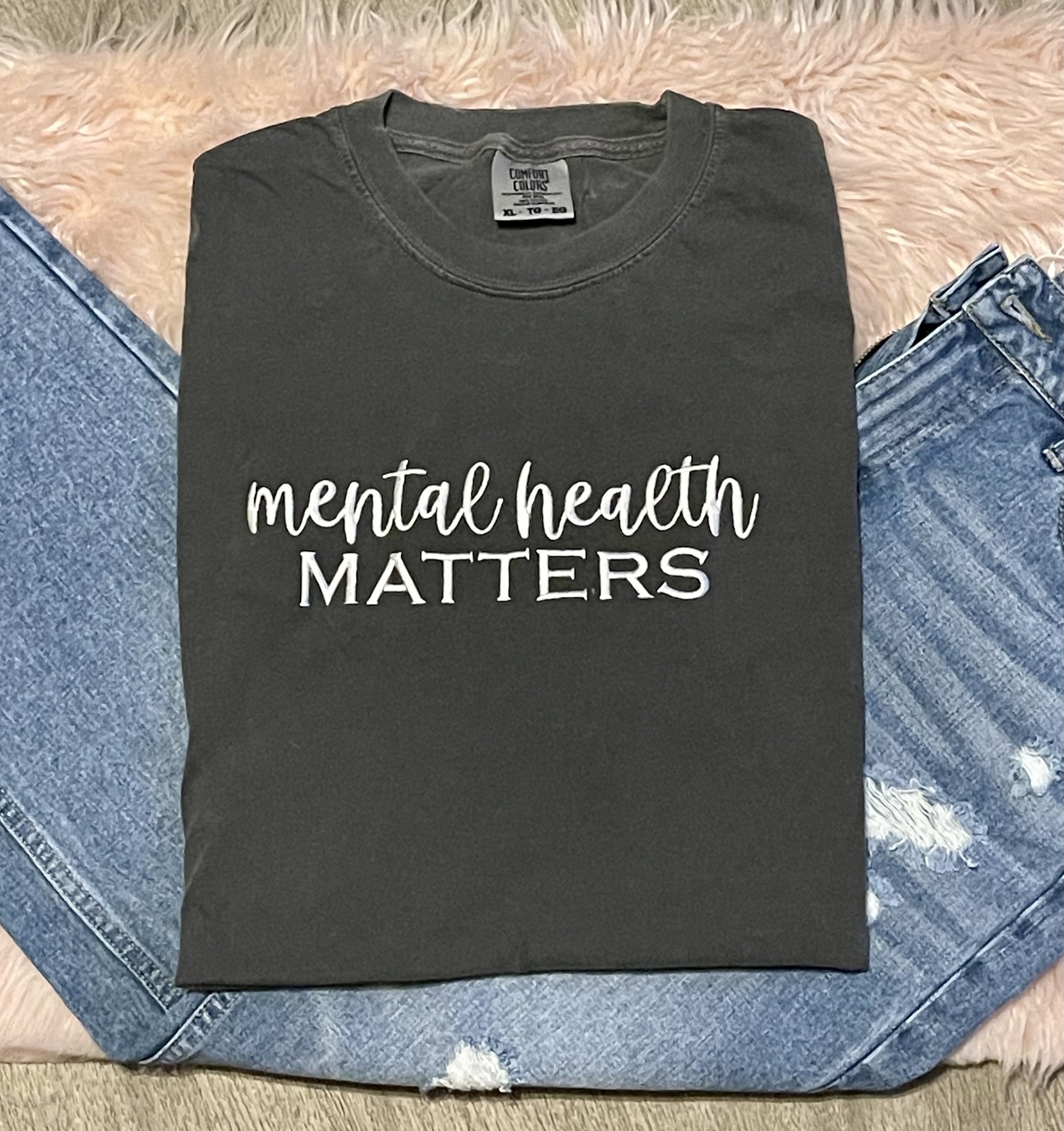 Mental Health Matters (Embroidery Tee)