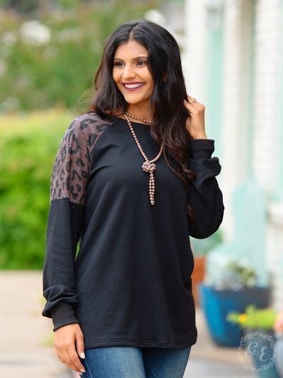 heathered sherpa turtleneck tunic