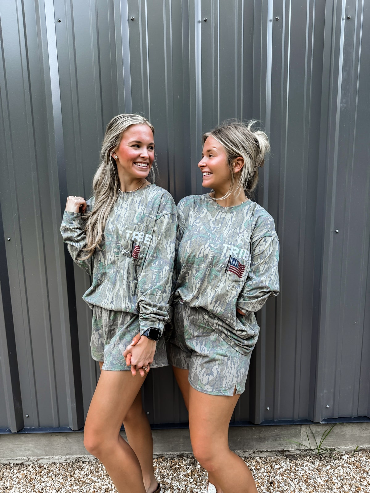 Tribe Kelley USA Base Camp Boxer Short Mossy Oak Greenleaf® | Hey