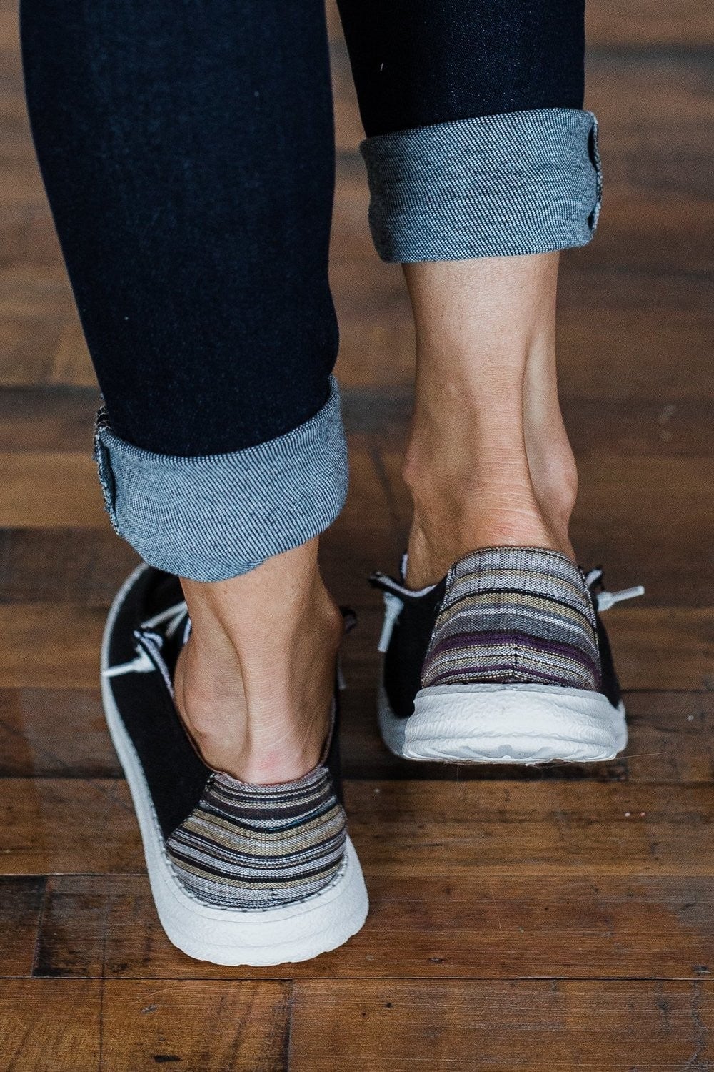 all black square toe boots