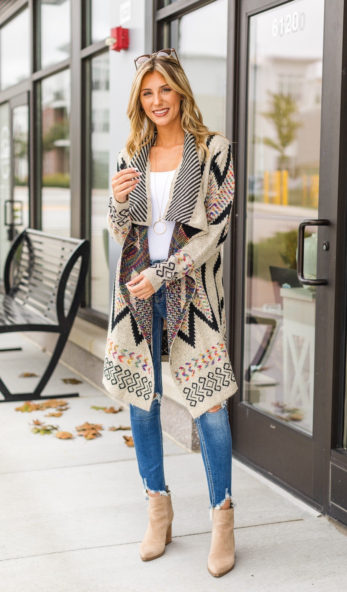 The Reese Cardigan, Beige | JENNY 