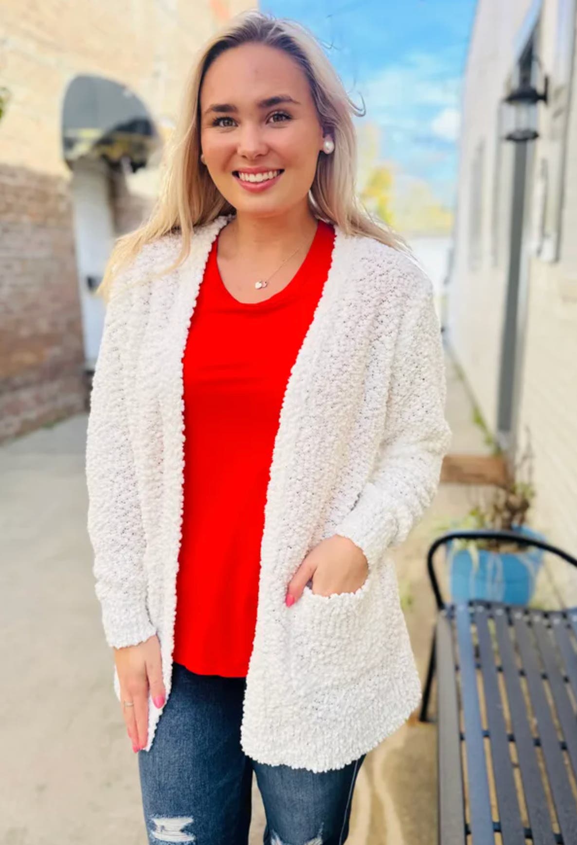 RESTOCKING* Z Popcorn Cardigan | Kaley Jase Boutique