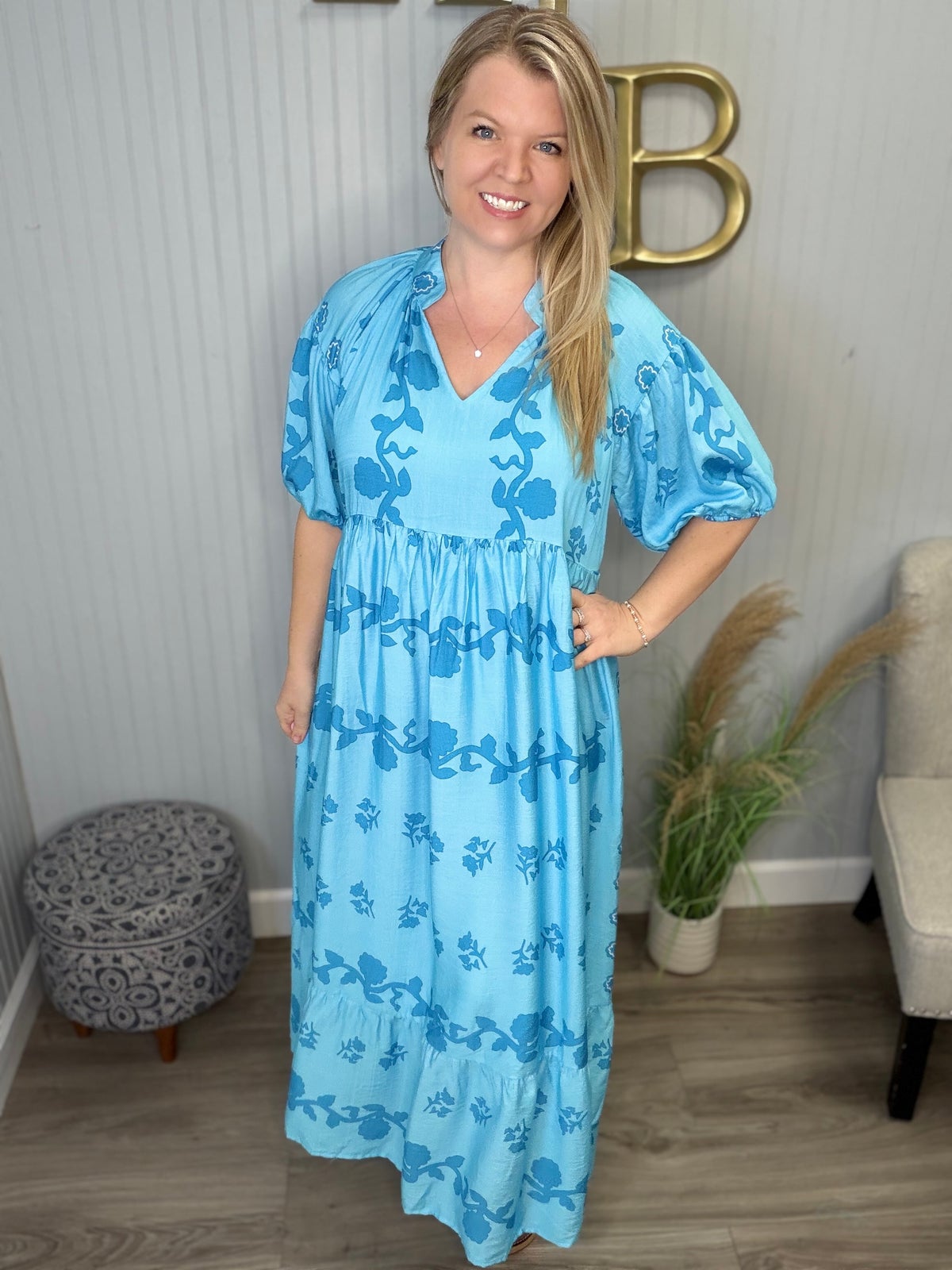 umgee denim dress Cowboy Like Me Denim Dress UMGEE main image 0