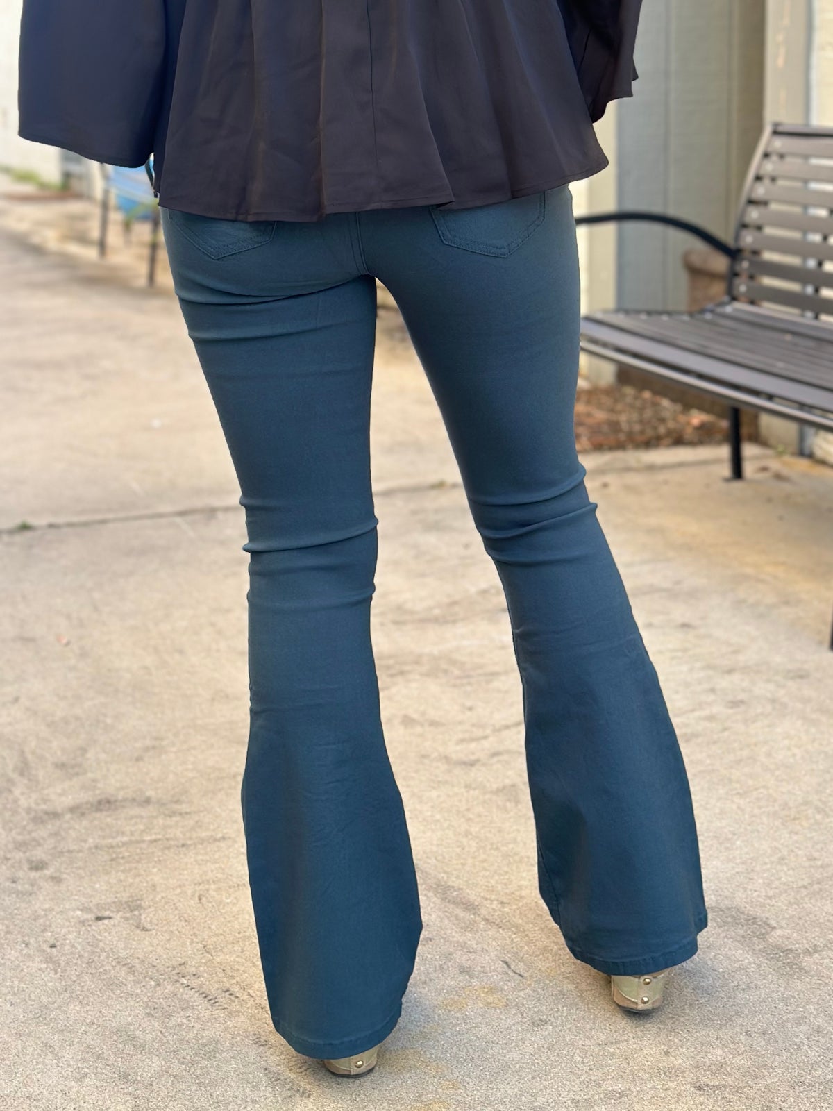 YMI Hyperstretch High Rise Flare Jeans