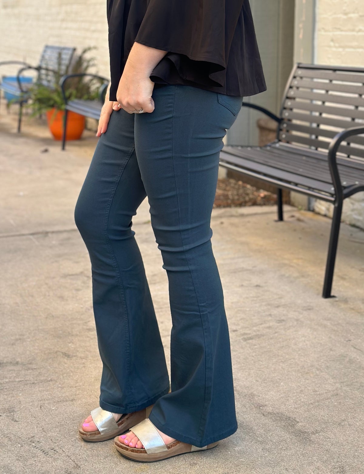 YMI Hyperstretch High Rise Flare Jeans