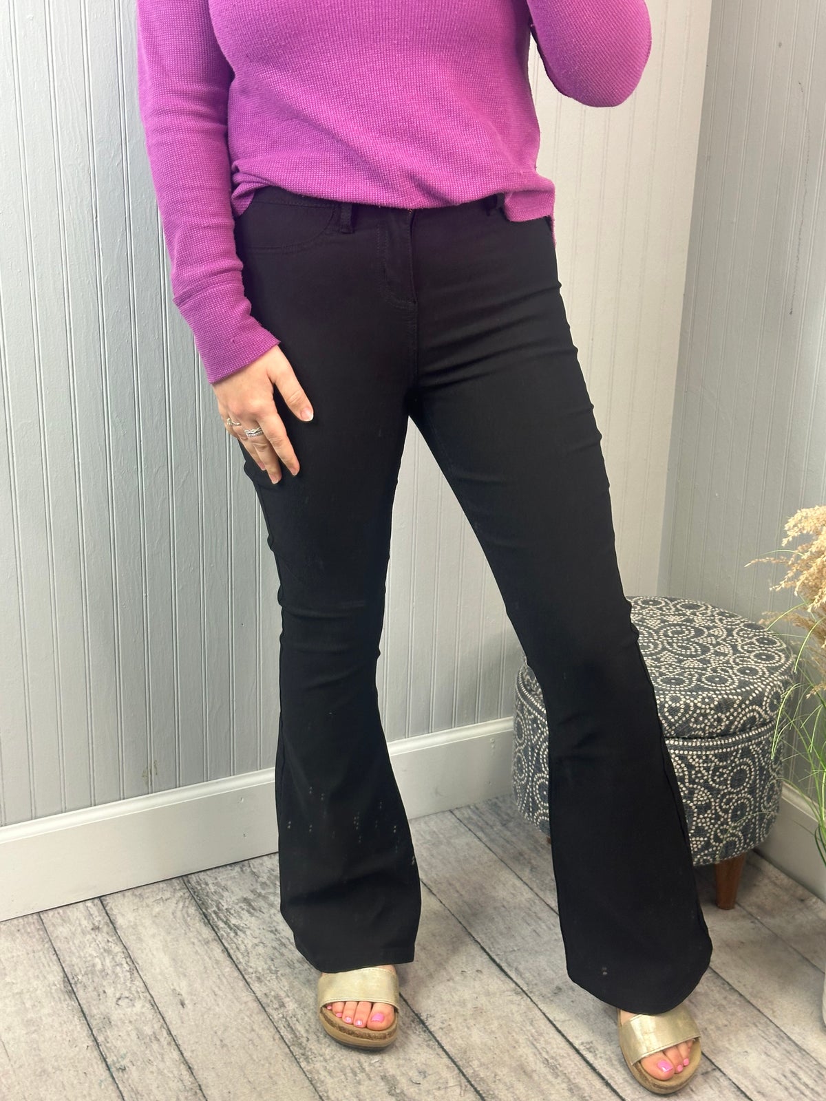 YMI Hyperstretch High Rise Flare Jeans